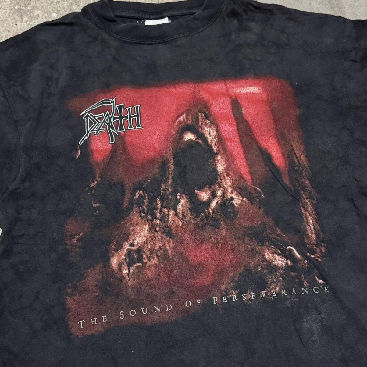 Band Tees × Vintage Vintage Death The Sound of perseverance 1998 blue grape Size US XL / EU 56 / 4 - 4 Thumbnail