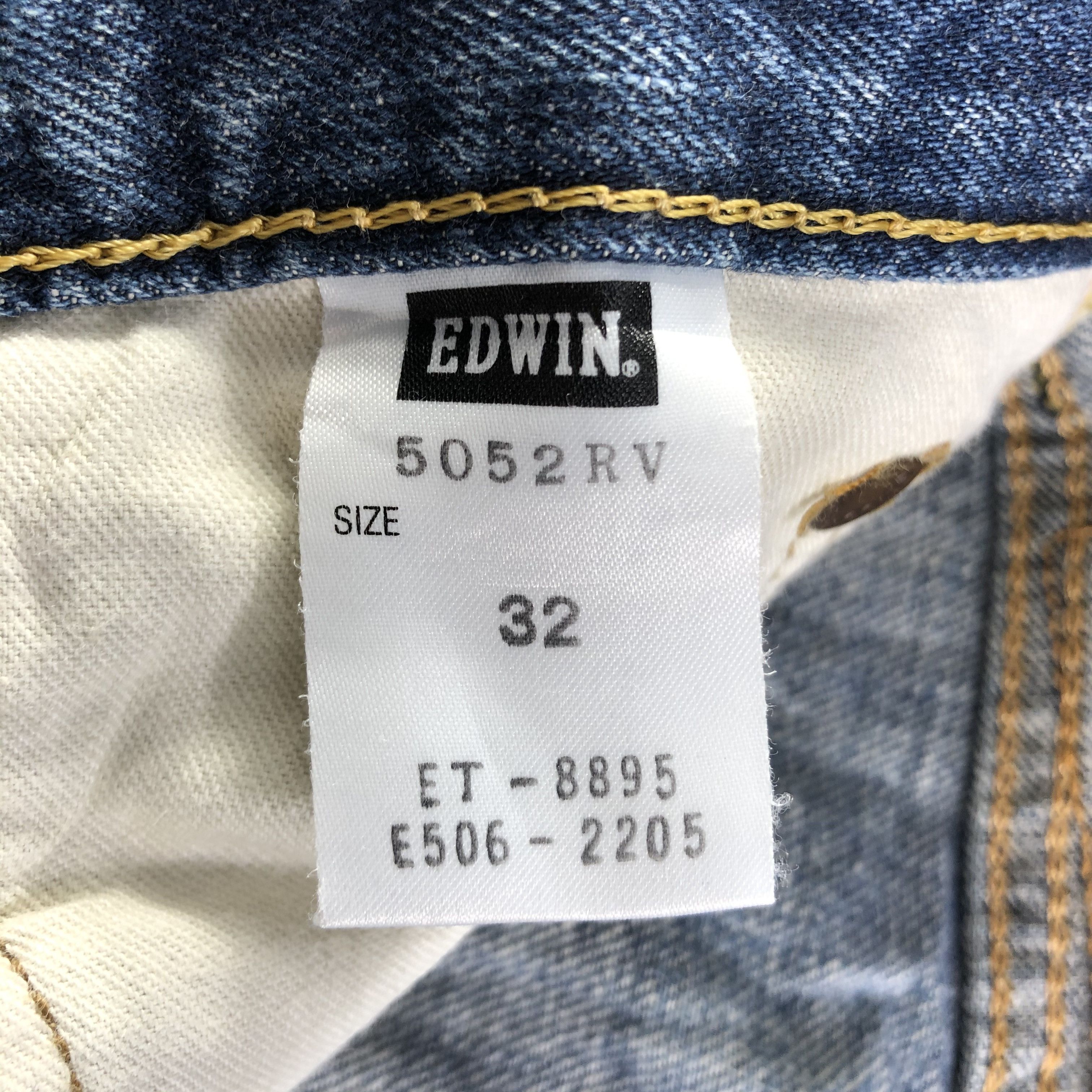 Edwin Vintage Edwin Selvedge Jeans Redline Denim Size US 32 / EU 48 - 10 Thumbnail
