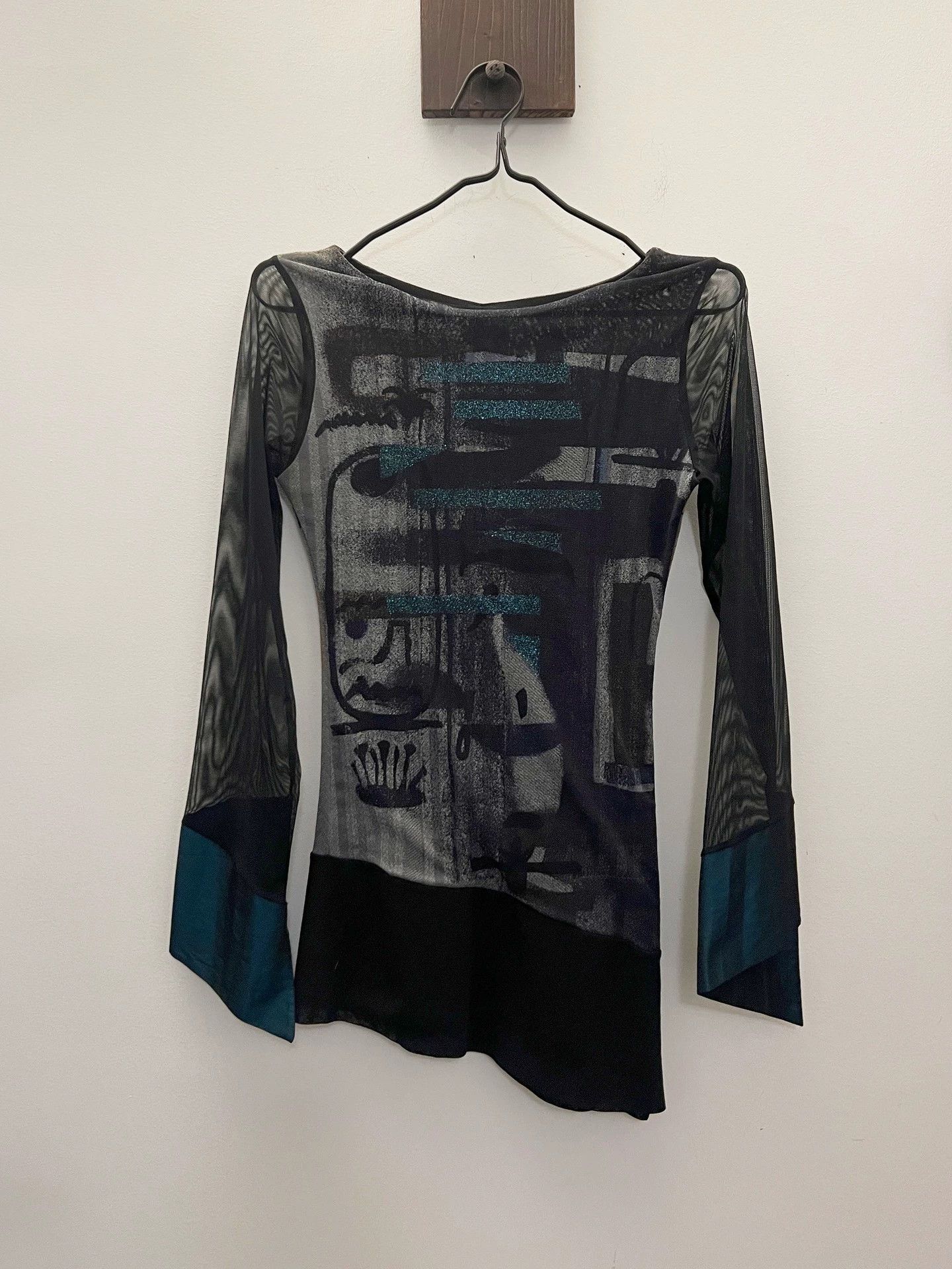 Other Save the Queen Vintage Tulle Sheer Bell-Sleeve Top Size M Size M / US 6-8 / IT 42-44 - 7 Thumbnail