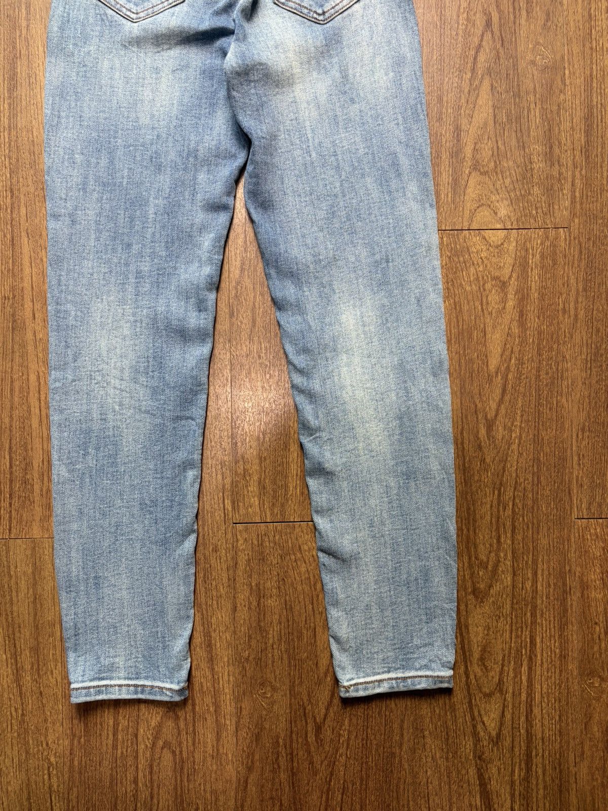Gucci Gucci Blue Denim Horsebit Back Pocket Jeans Size 27" / US 4 / IT 40 - 5 Thumbnail
