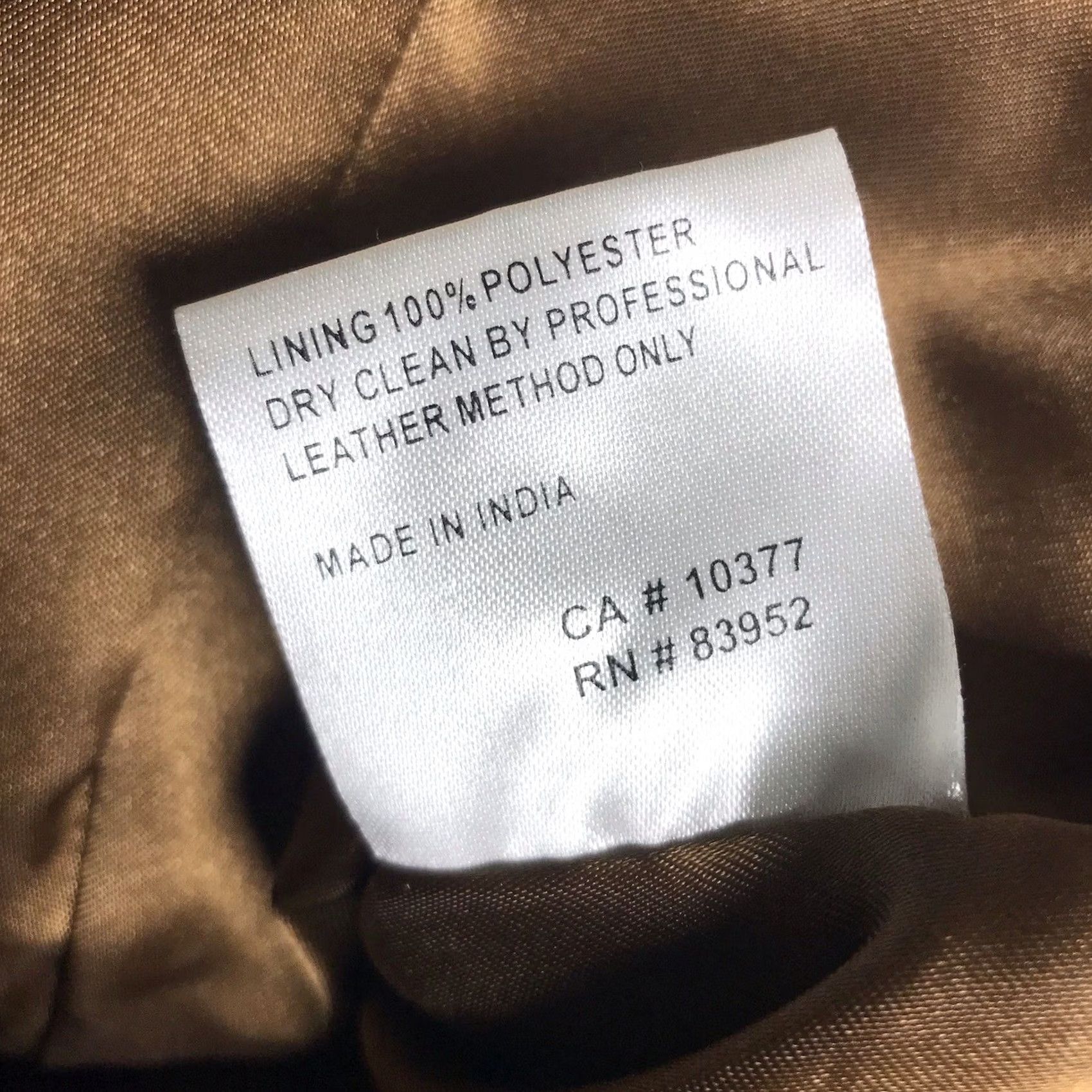 Vintage VINTAGE Margaret Godfrey Women Leather Button-Up Motorcycle Biker Jacket 10 Brown Almond Size L / US 10 / IT 46 - 5 Thumbnail