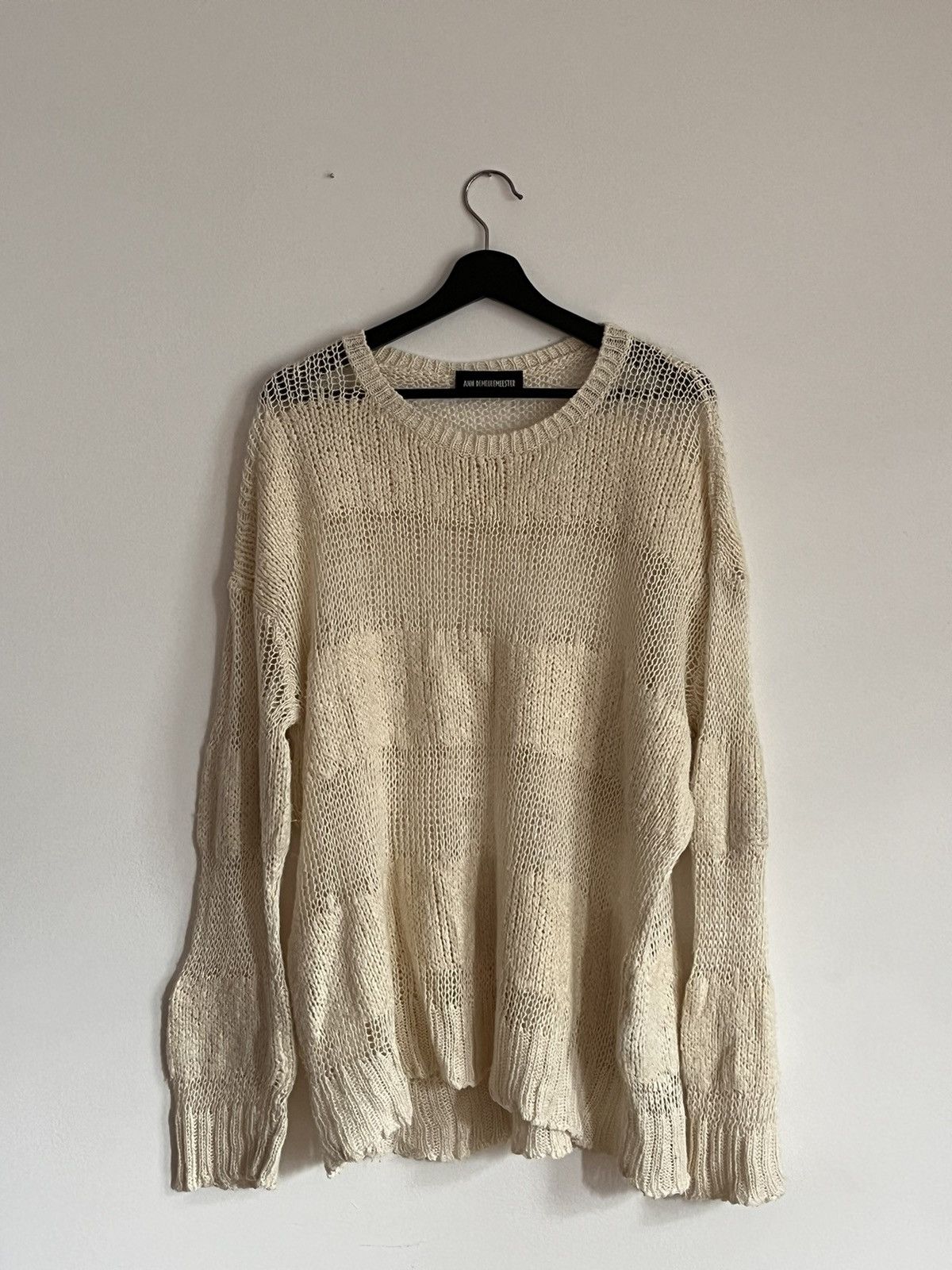 Ann Demeulemeester Ann Demulemeester Knit Sweater Size US M / EU 48-50 / 2 - 1 Thumbnail
