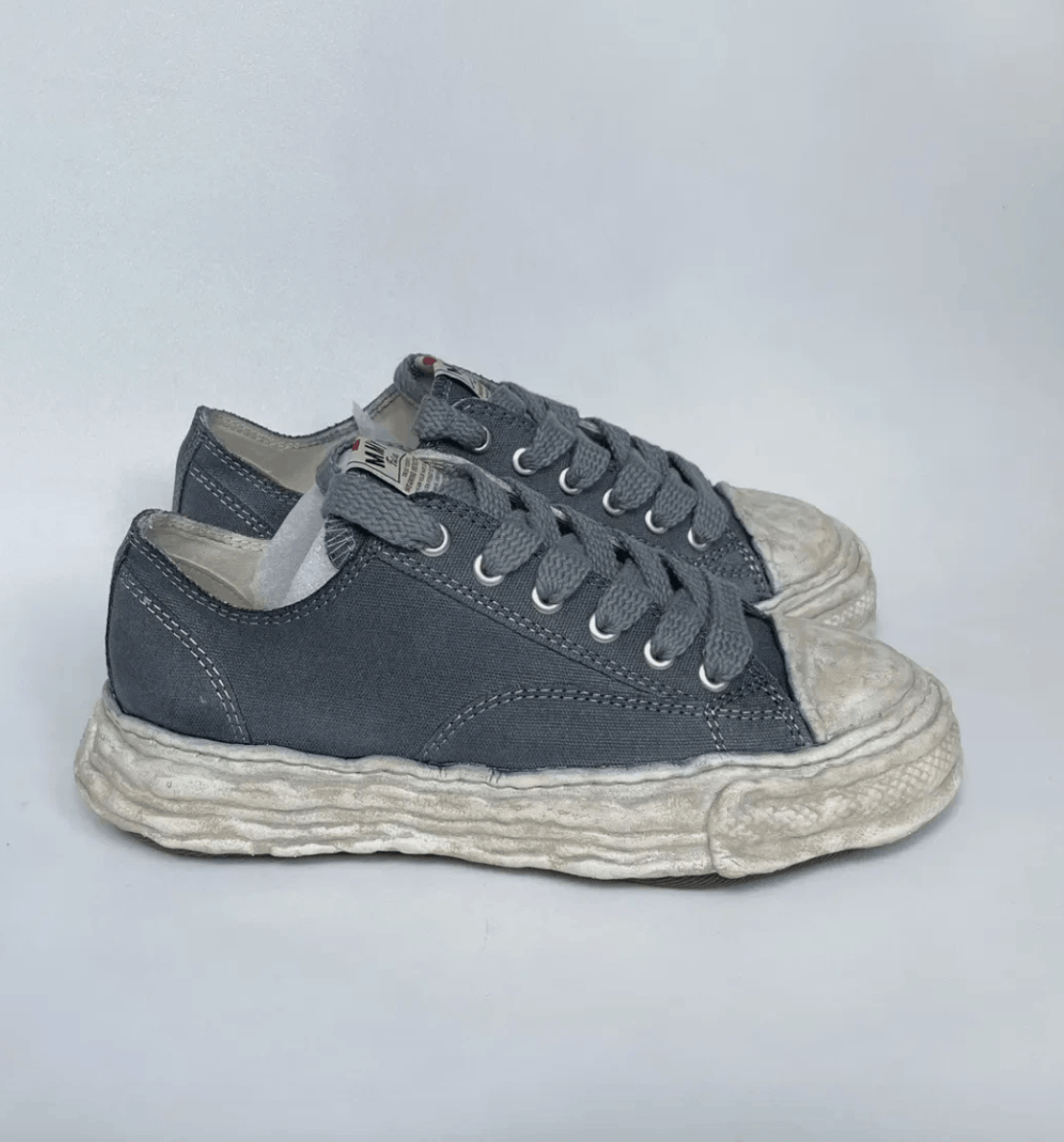 Black Canvas ‘Peterson’ Original Sole Sneakers