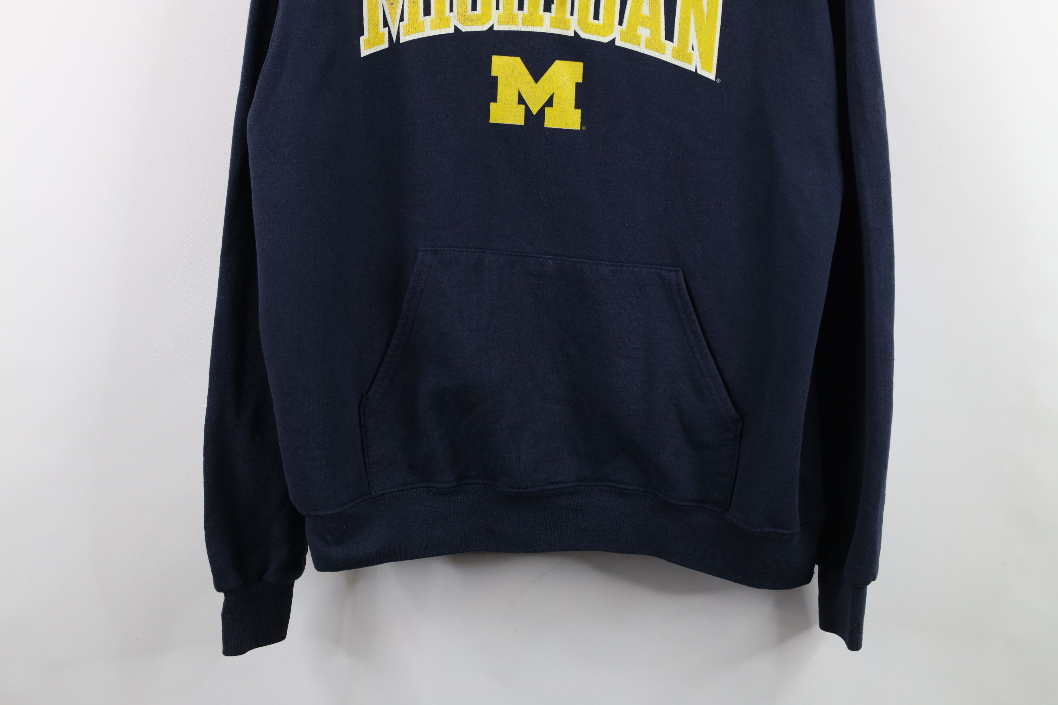Champion Vintage Champion Spell Out University of Michigan Hoodie Size US L / EU 52-54 / 3 - 3 Thumbnail