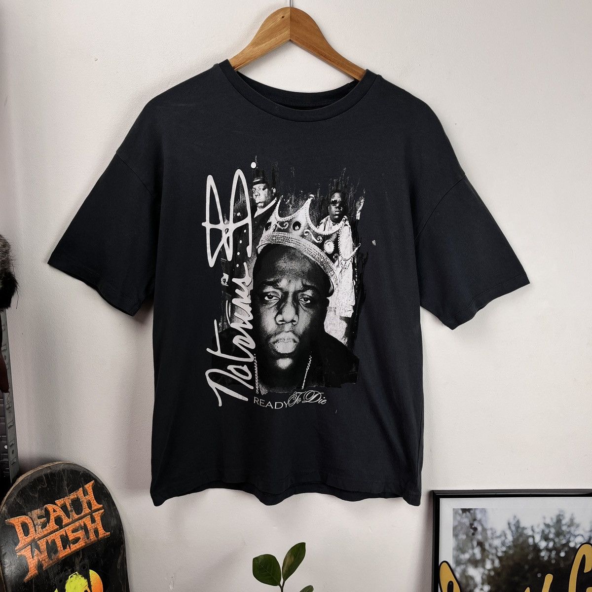 Rap Tees Vintage T-shirt Notorious Big Ready To Die Biggie Rap Hip Size US S / EU 44-46 / 1 - 1 Thumbnail