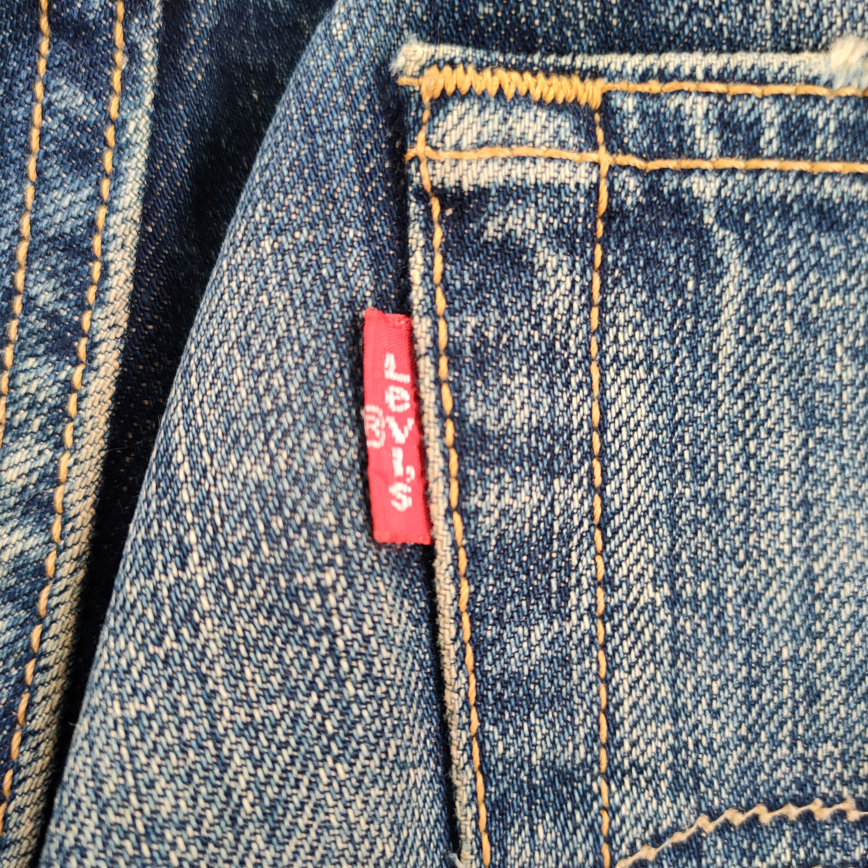 Levi's Vintage Clothing Vintage Levi's 501 RUSTY ripped denim jeans pants Size US 32 / EU 48 - 13 Thumbnail