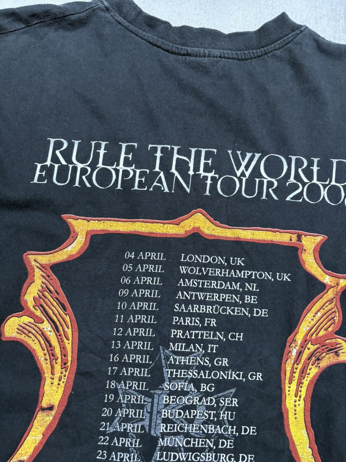 Band Tees Vintage Kamelot Rule The World Europe Tour 2008 Longsleeve Size US L / EU 52-54 / 3 - 17 Thumbnail