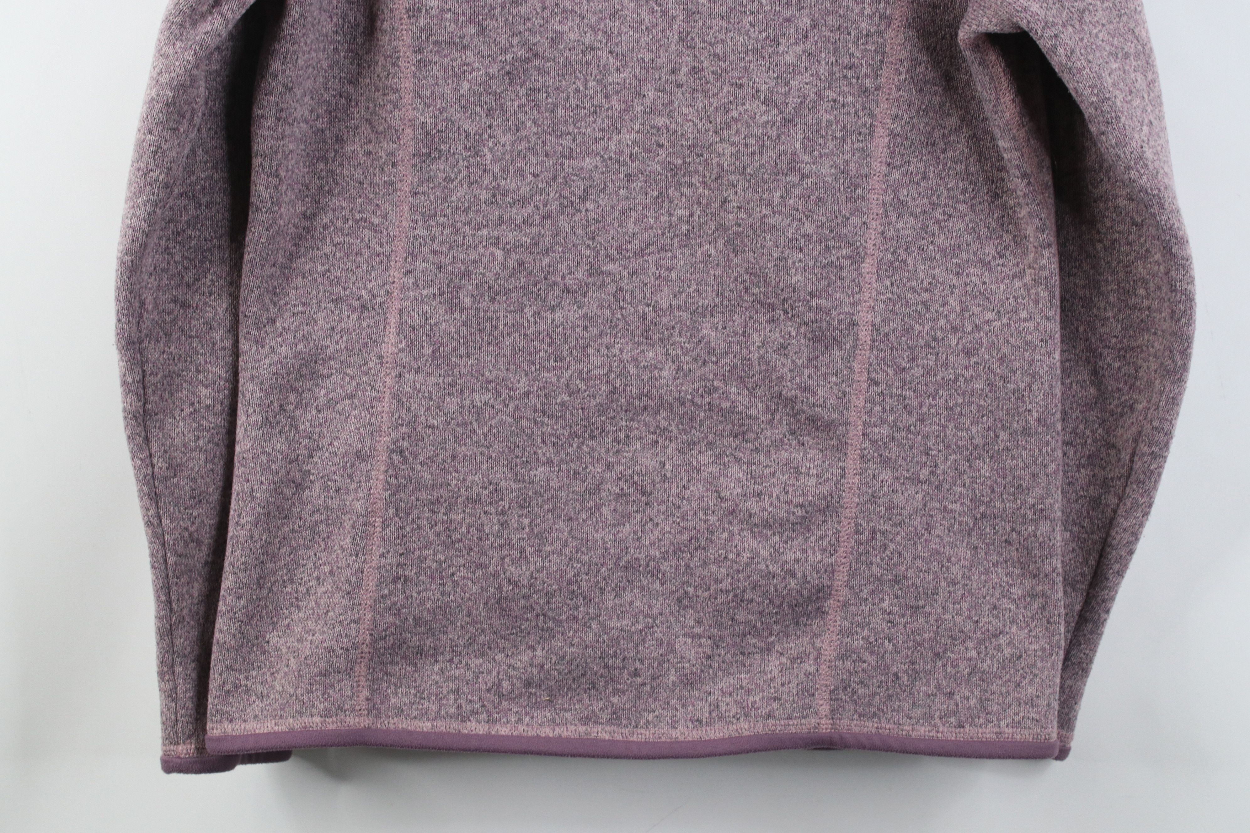 Patagonia Patagonia Out Better Sweater Full Zip Jacket Heather Purple Size L / US 10 / IT 46 - 14 Thumbnail