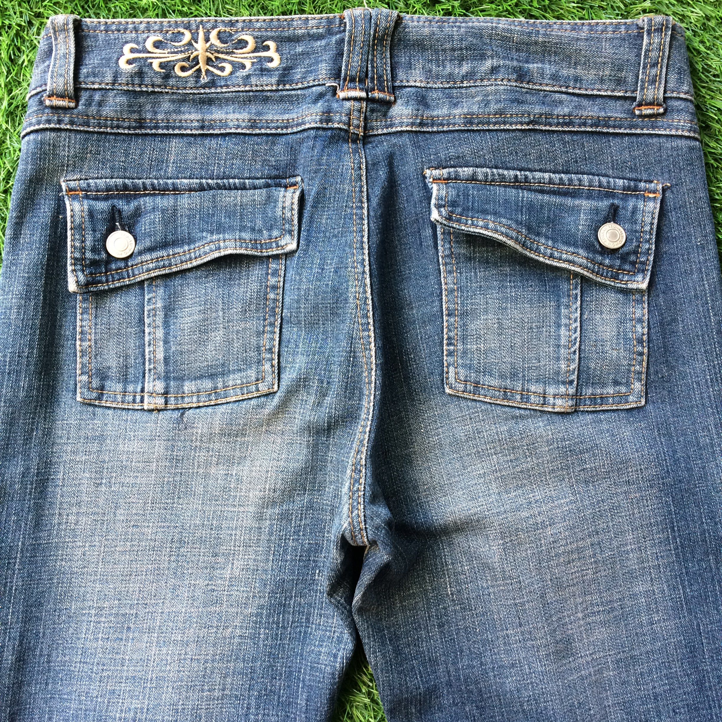 Japanese Brand × Jean Japanese Harajuku Wide Leg Flared Jeans D-769 Size US 28 / EU 44 - 4 Thumbnail