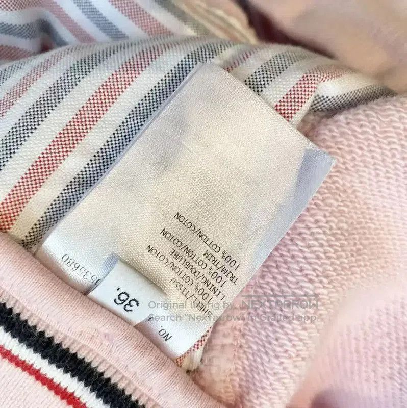 Thom Browne Thom Browne Pink Cotton Casual Pants . Size 28" / US 6 / IT 42 - 6 Thumbnail