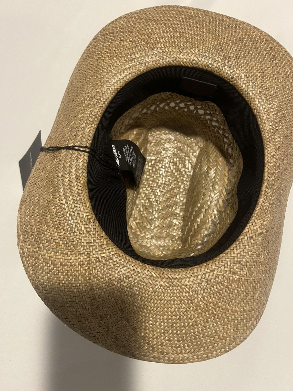 Saint Laurent Paris Saint Laurent straw hat. S. $895 Size ONE SIZE - 4 Thumbnail