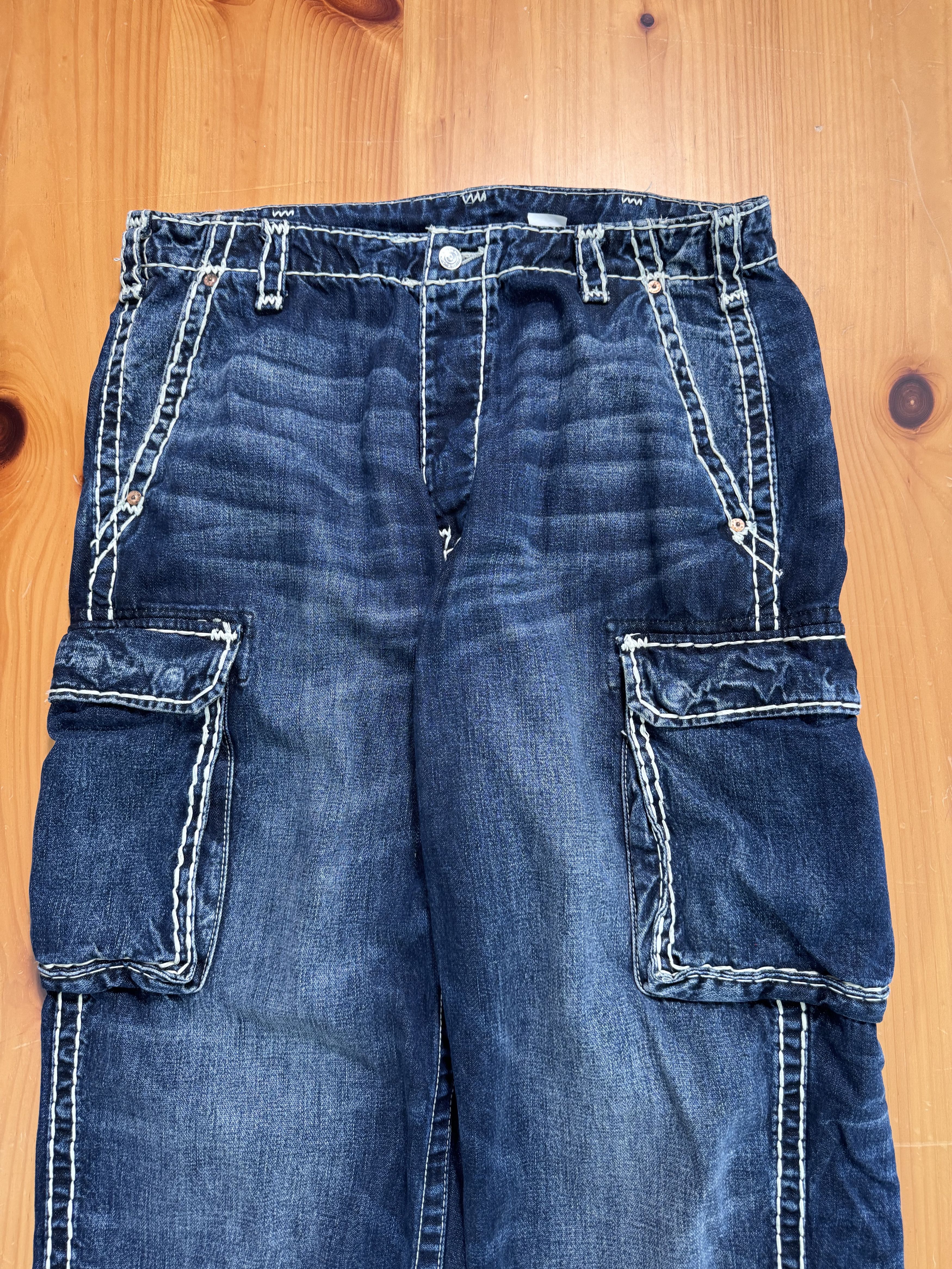 Supreme Supreme True Religion Denim Cargo Pants Jeans Size US 36 / EU 52 - 3 Thumbnail