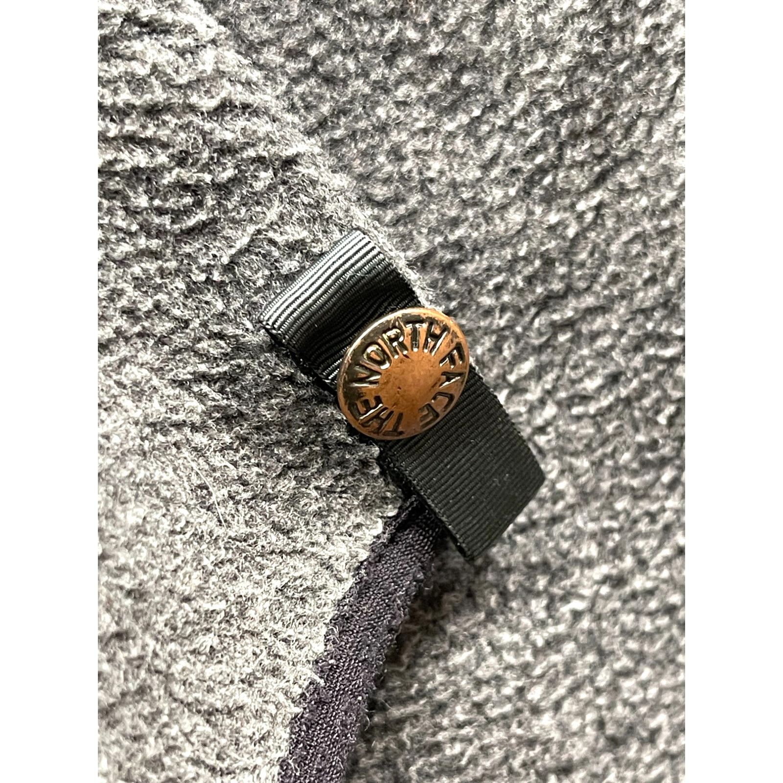 The North Face × Vintage The North Face Men's 90's Full Zip Dark Gray Fleece Jacket Size US XXL / EU 58 / 5 - 5 Thumbnail