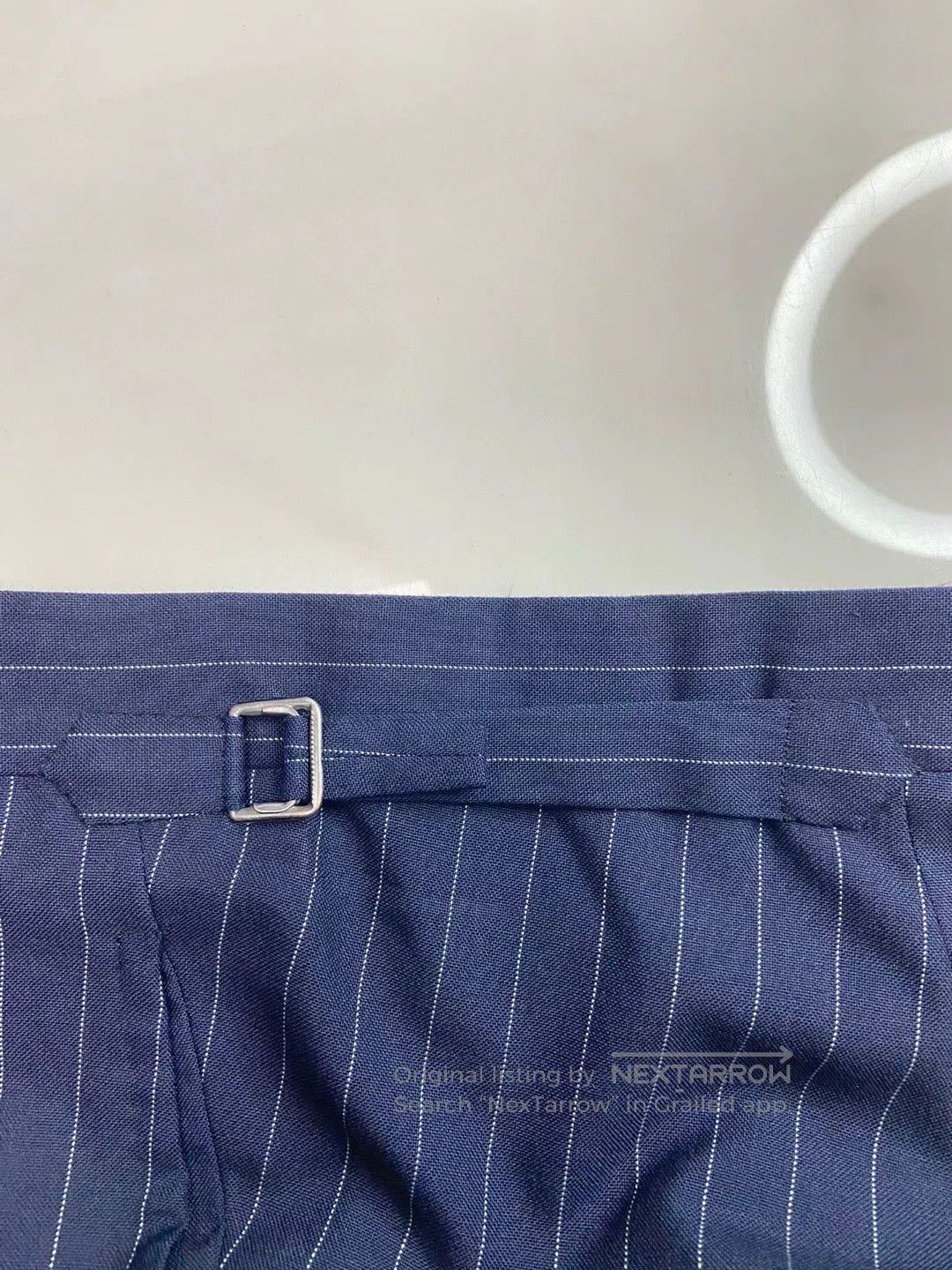Anderson & Sheppard Custom Wool Silk Trousers by Anderson & Sheppard. Size US 39 - 5 Thumbnail