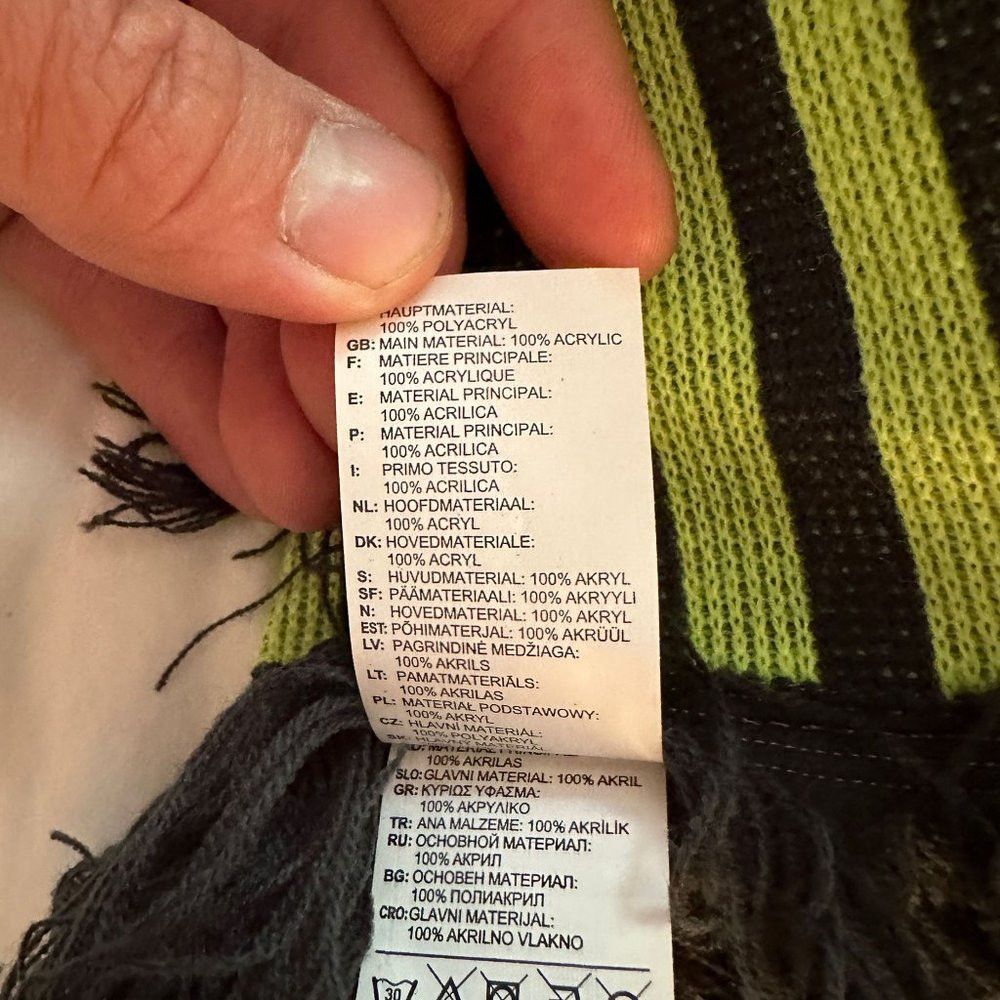 Adidas Adidas Real Madrid Soccer Scarf Size ONE SIZE - 2 Thumbnail