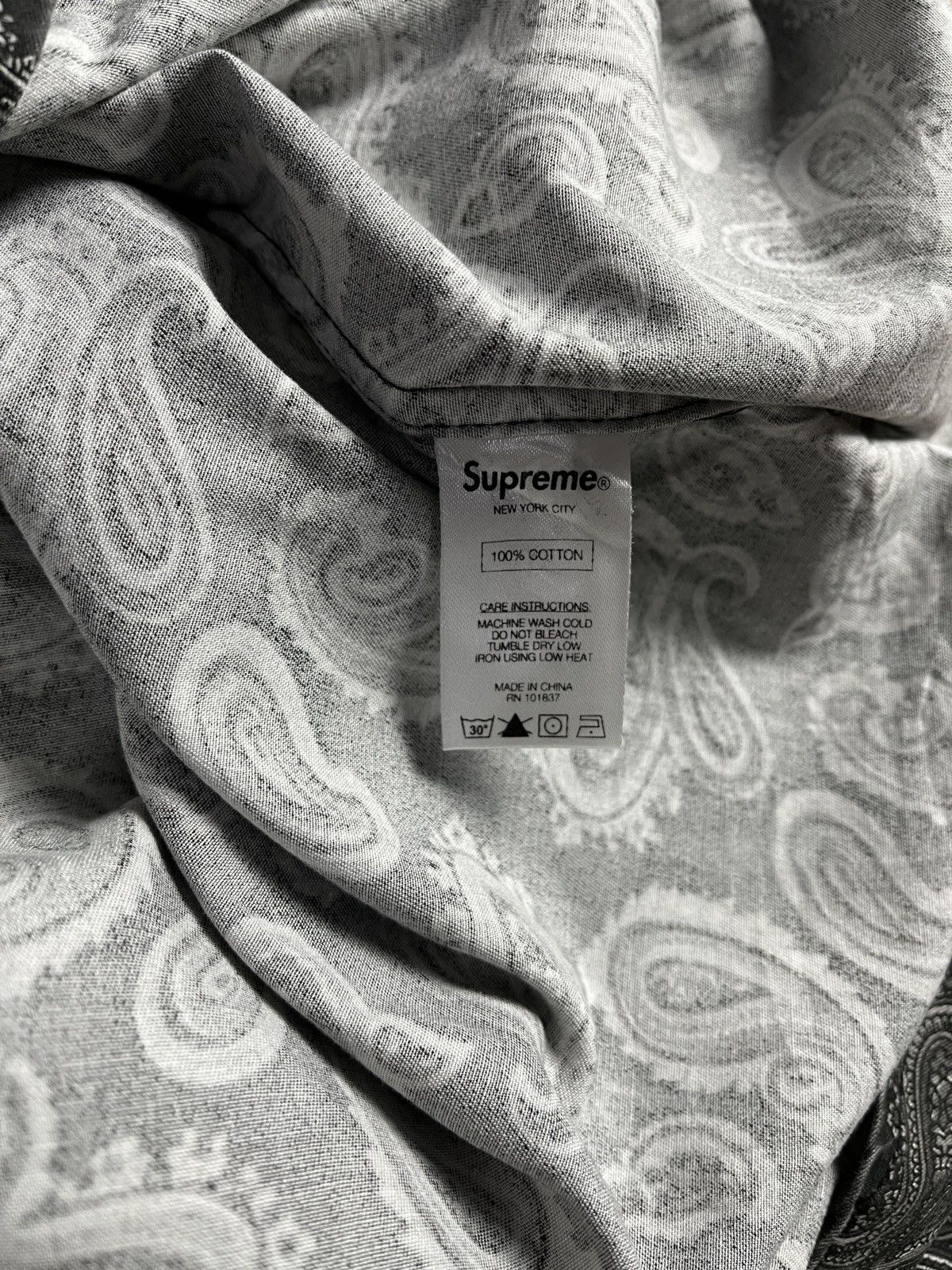 Supreme Supreme paisley shirt Size US S / EU 44-46 / 1 - 6 Thumbnail