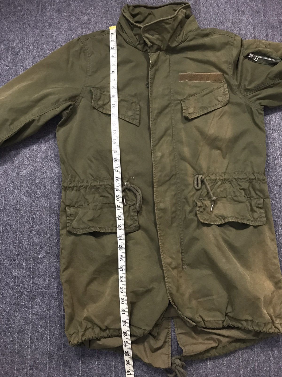 Japanese Brand × Vintage OG Tate Parka Jacket Full Zipper Button Multi Pocket Size US M / EU 48-50 / 2 - 13 Thumbnail