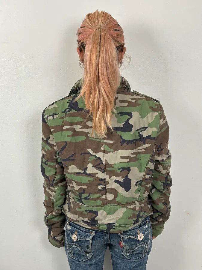 Polo Ralph Lauren Ralph Lauren Military Camo Perfecto Biker Jacket Size M / US 6-8 / IT 42-44 - 2 Thumbnail