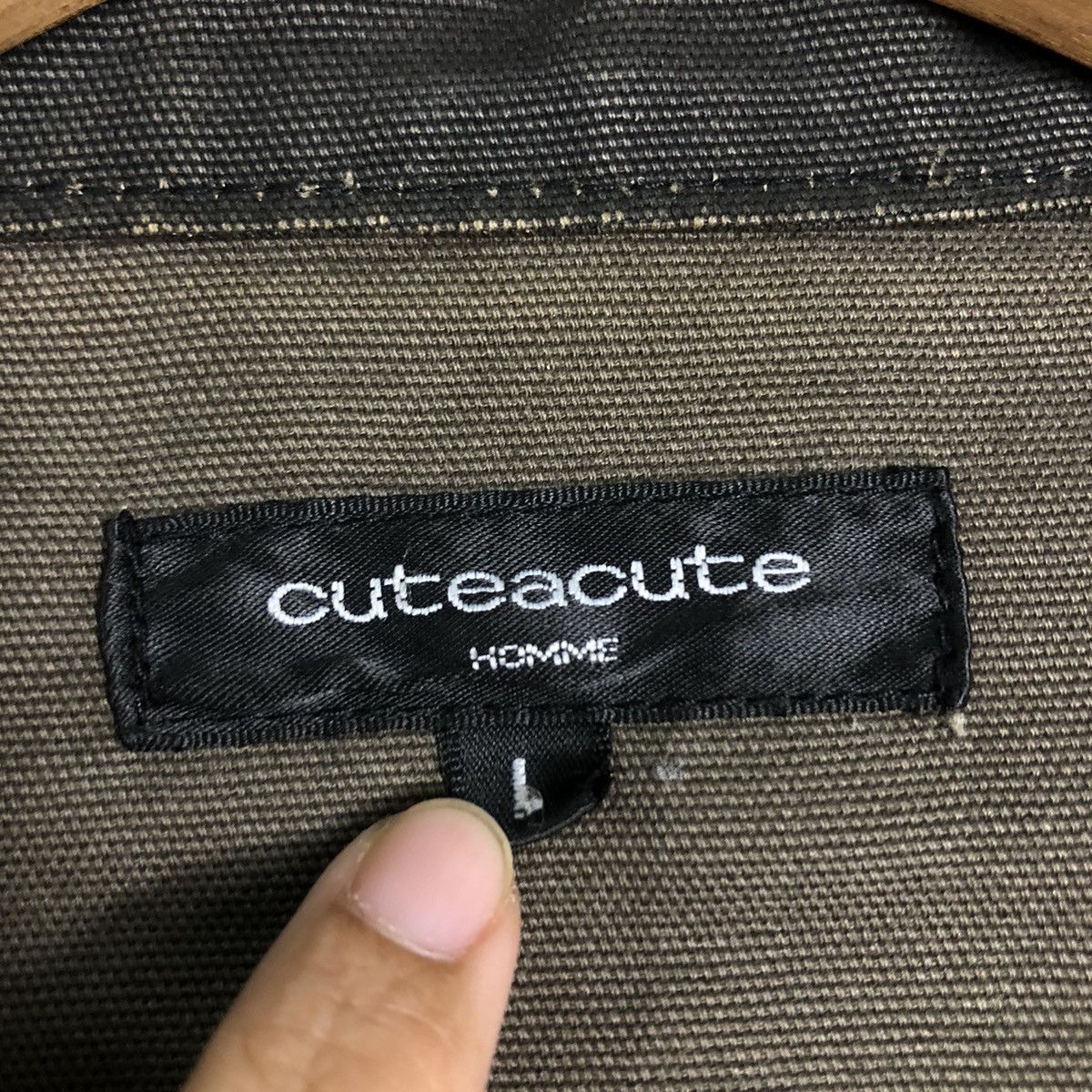 Hysteric Glamour 🔥Biker Jacket Parachute Bondage Design Belt Cuteacute Japan Size US M / EU 48-50 / 2 - 18 Thumbnail