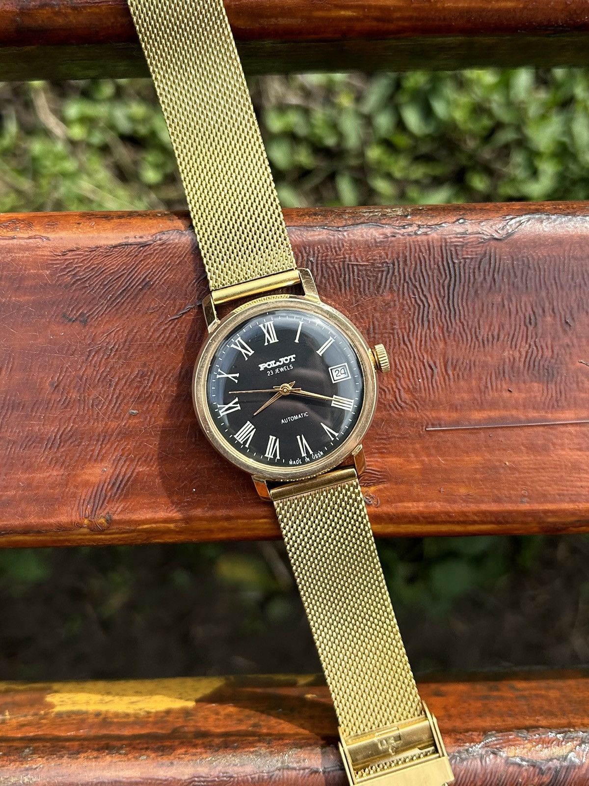 Vintage Vintage Watch Poljot USSR Automatic Automatic 1980s Size ONE SIZE - 20 Thumbnail