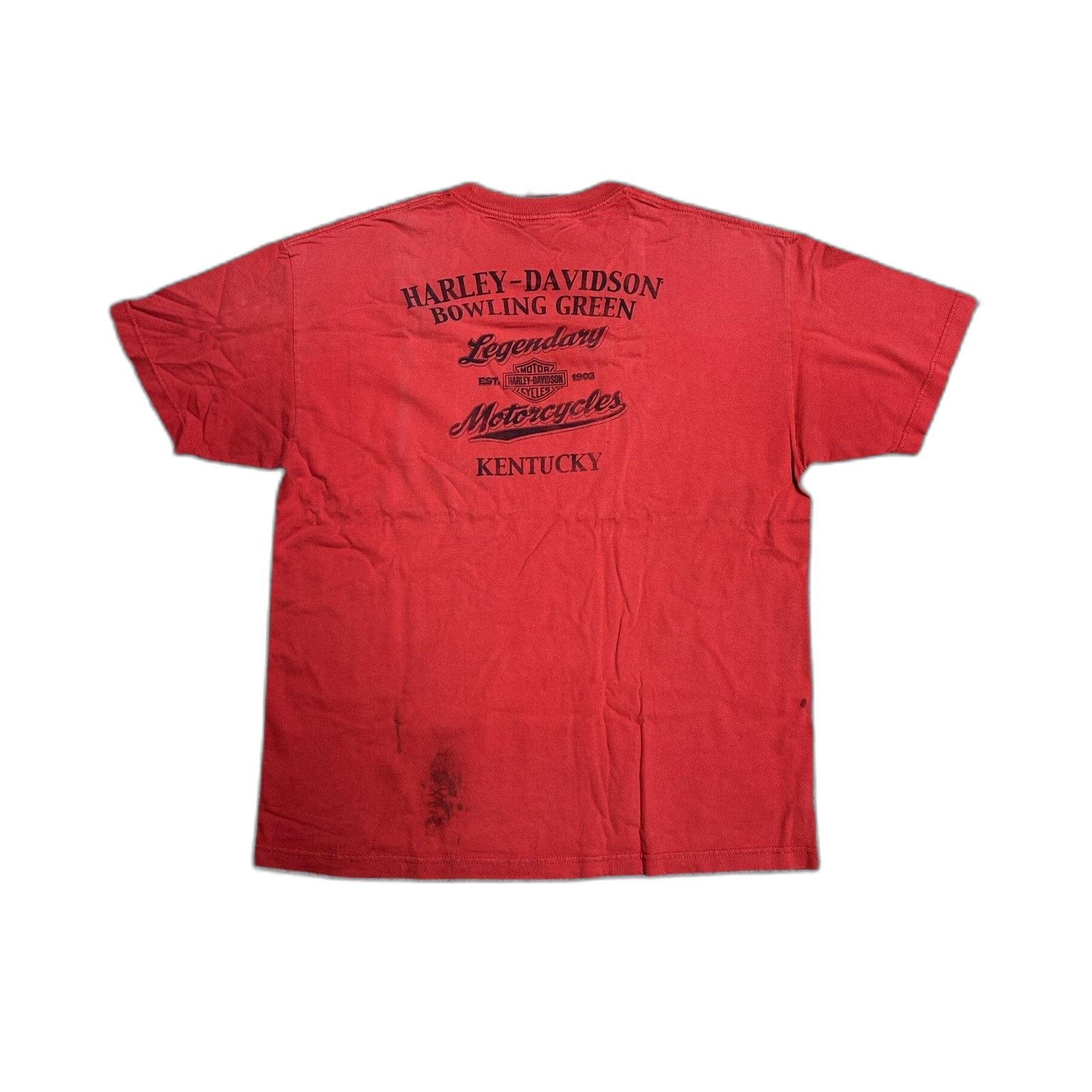 Vintage Harley Davidson Preloved Red XL Shirt Size US XL / EU 56 / 4 - 1 Thumbnail
