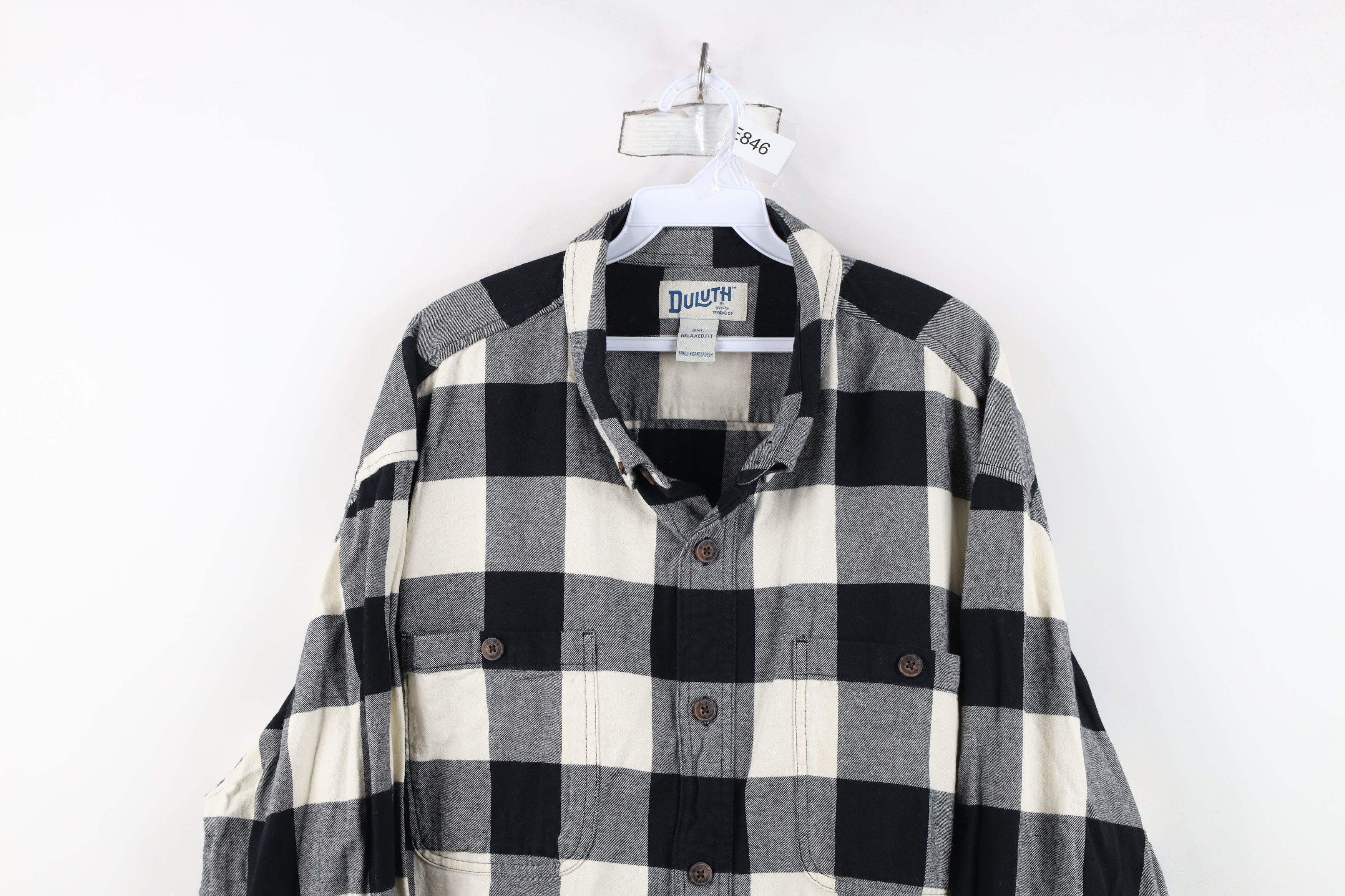 Duluth Trading Company Duluth Trading Co Fit Heavyweight Flannel Button Down Shirt Size US XXL / EU 58 / 5 - 2 Thumbnail
