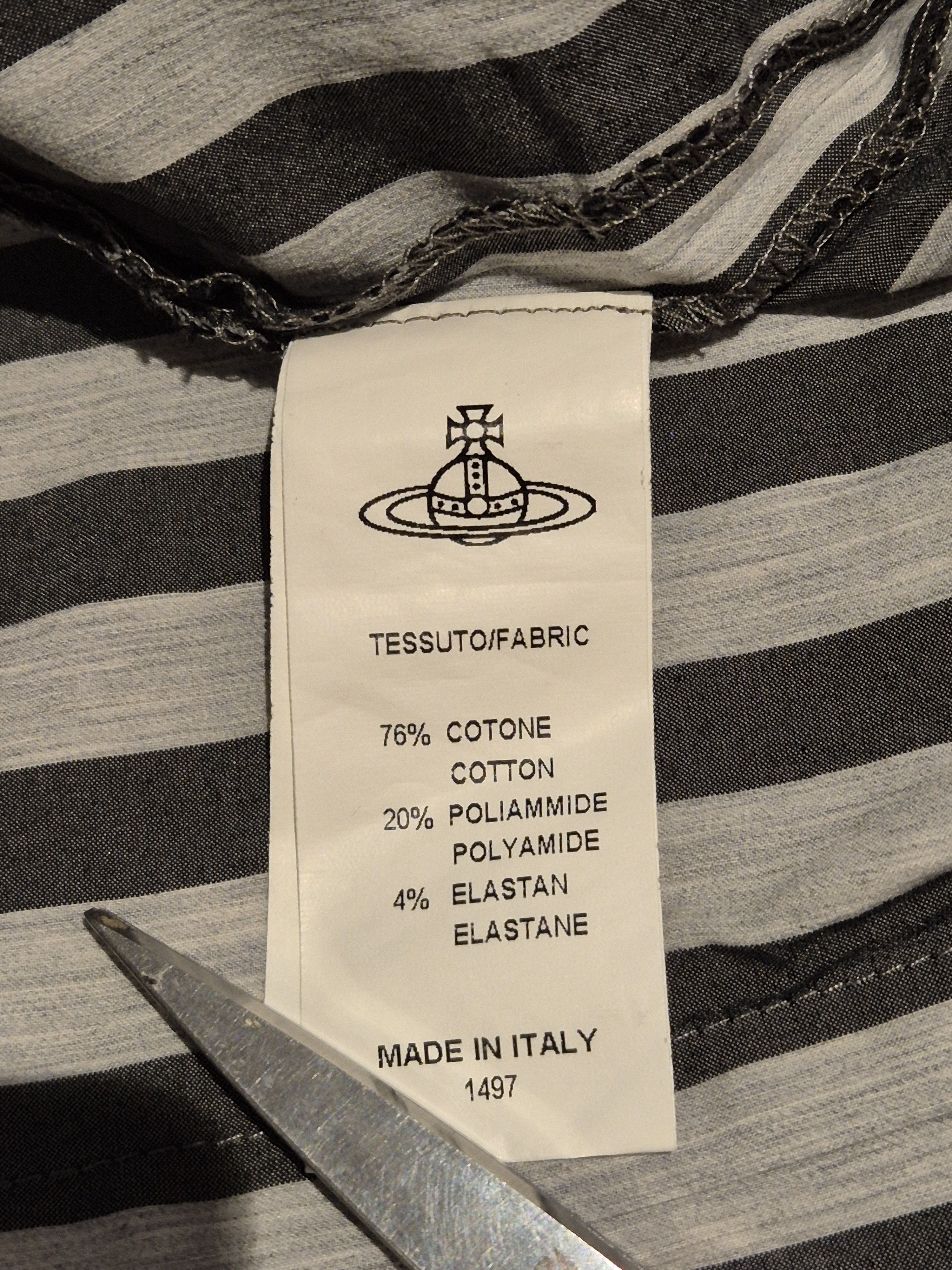 Vivienne Westwood Vivienne Westwood Anglomania striped blouse Size S / US 4 / IT 40 - 7 Thumbnail
