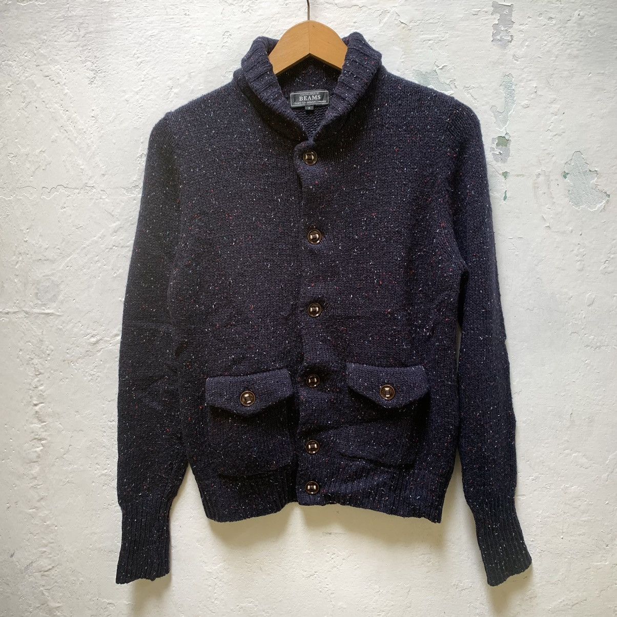Beauty Beast Japanese Knit cardigan shawl collar Beams IfWasSixNine Style Size US S / EU 44-46 / 1 - 2 Thumbnail