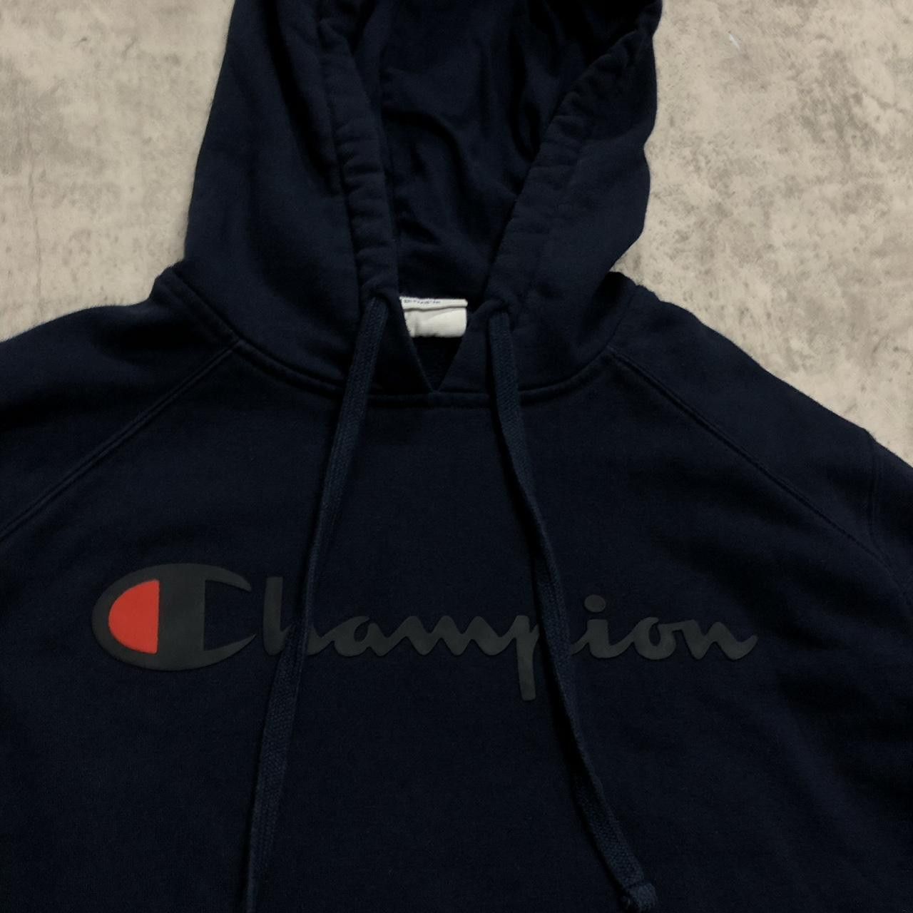 Champion Navy blue Champion hoodie #hoodie Size US M / EU 48-50 / 2 - 2 Thumbnail