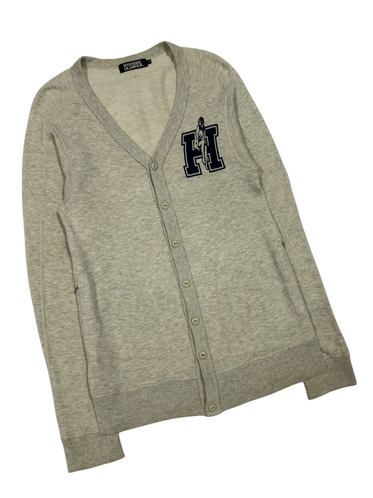 Hysteric Glamour Hysteric Glamour Knit Cardigan V-Neck Iconic Logo Brand Size US S / EU 44-46 / 1 - 9 Thumbnail