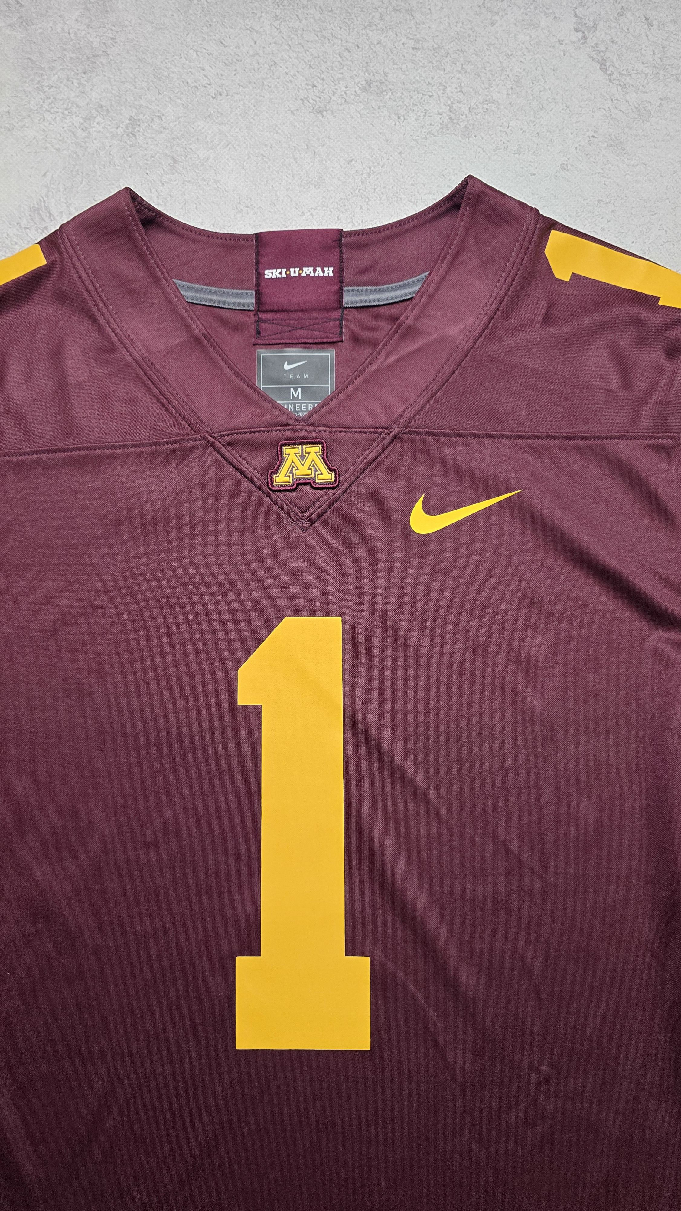 Nike Taylor Minnesota Golden Gophers NIL Game Jersey Maroon Size US M / EU 48-50 / 2 - 9 Thumbnail