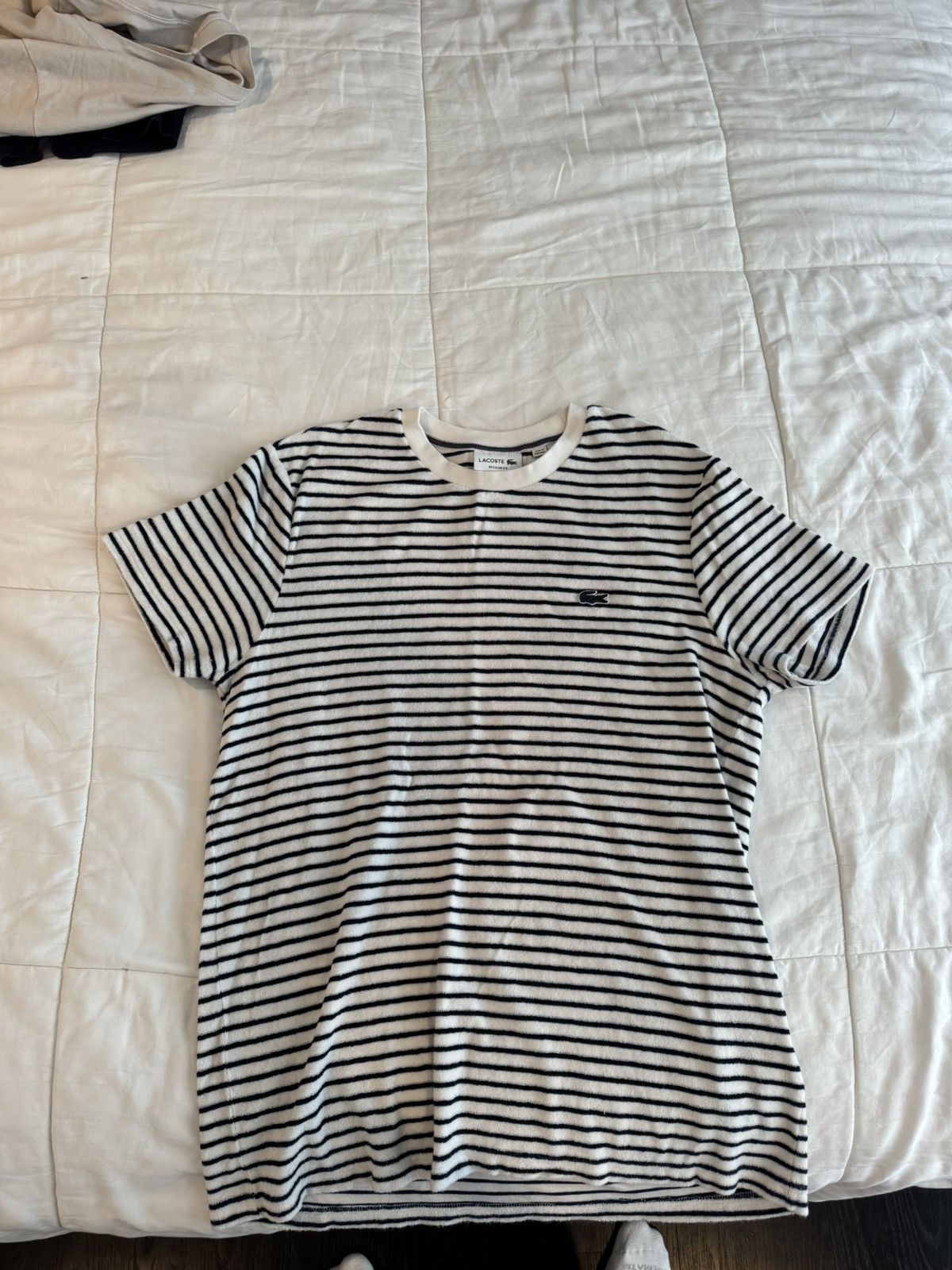 Lacoste Lacoste stripe t shirt Size US L / EU 52-54 / 3 - 1 Thumbnail