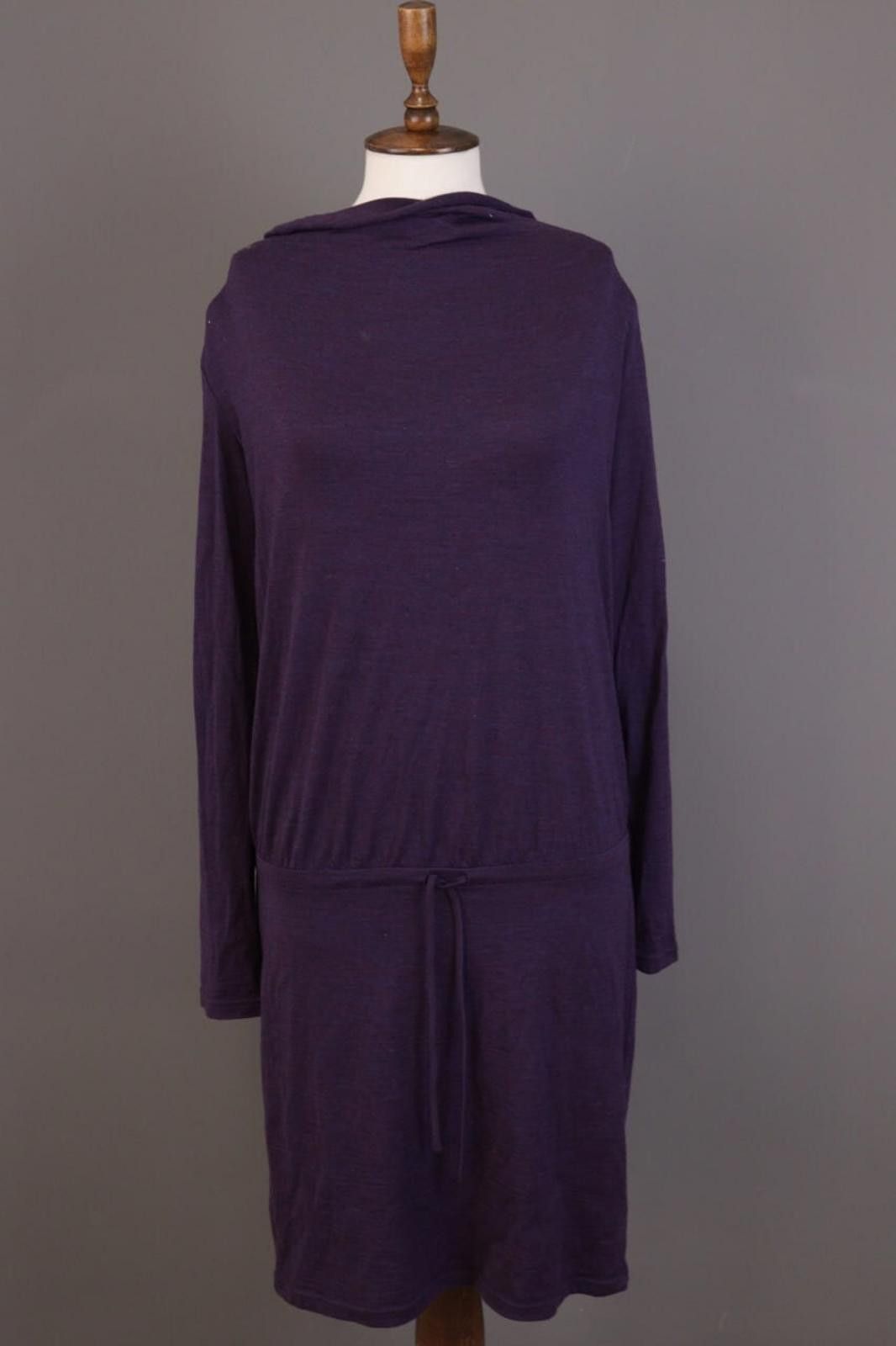 Icebreaker Icebreaker Merino Wool Drawstring A-Line Knee Dress Size M Size M / US 6-8 / IT 42-44 - 1 Thumbnail
