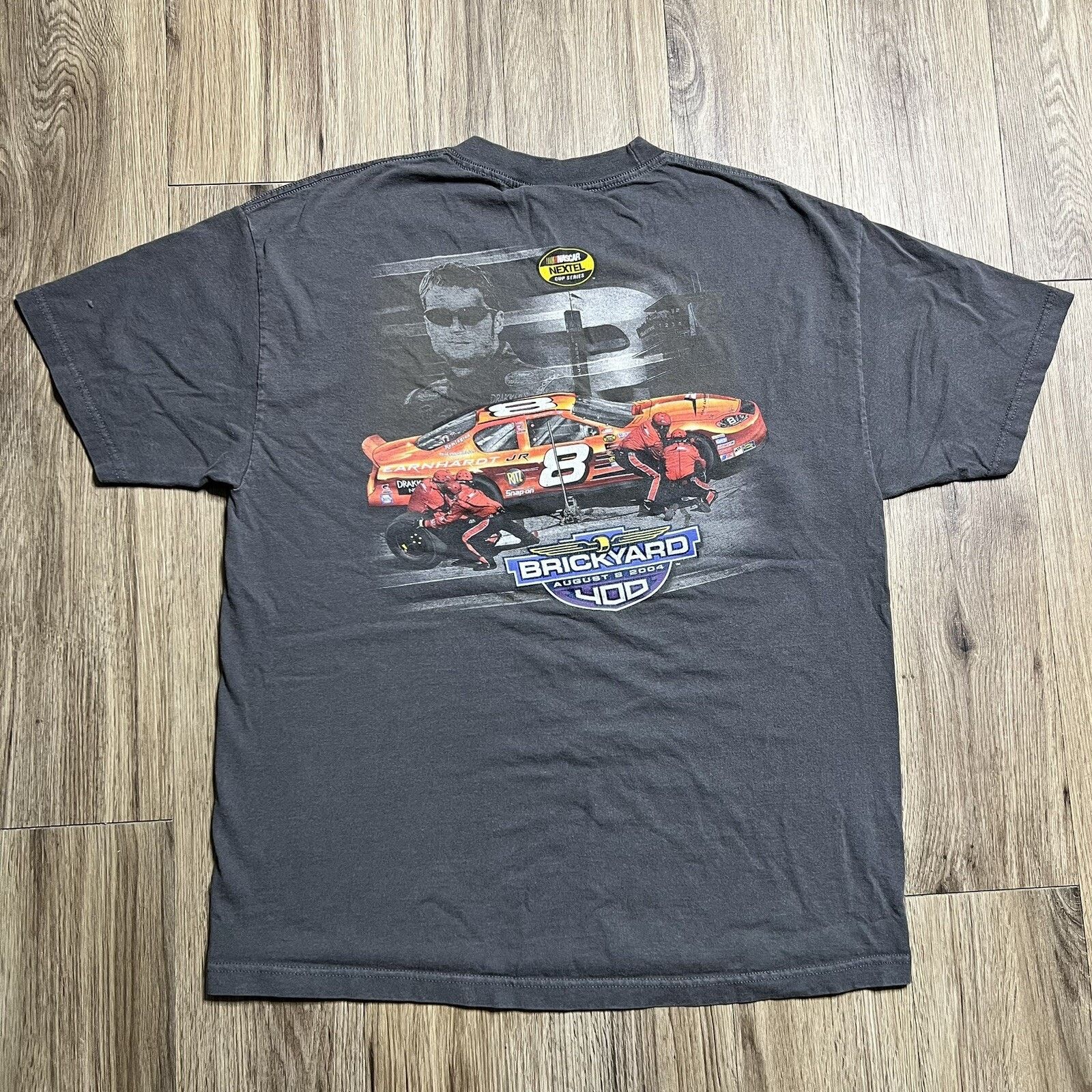 Chase Authentics Vintage 2004 Brickyard 400 Dale Earnhardt Jr T-shirt XL Size US XL / EU 56 / 4 - 2 Thumbnail