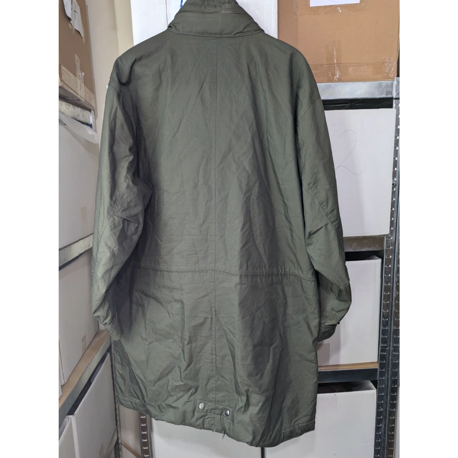 Carhartt Carhartt WIP Mens XL Belden Parka Insulated Jacket Green Long Hooded Outdoors Size US XL / EU 56 / 4 - 3 Thumbnail