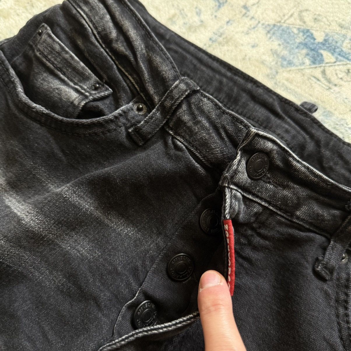 Dsquared2 📌 Crazy Dsquared2 Tidy Biker Jean Dean Caten Distressed Size US 32 / EU 48 - 5 Thumbnail