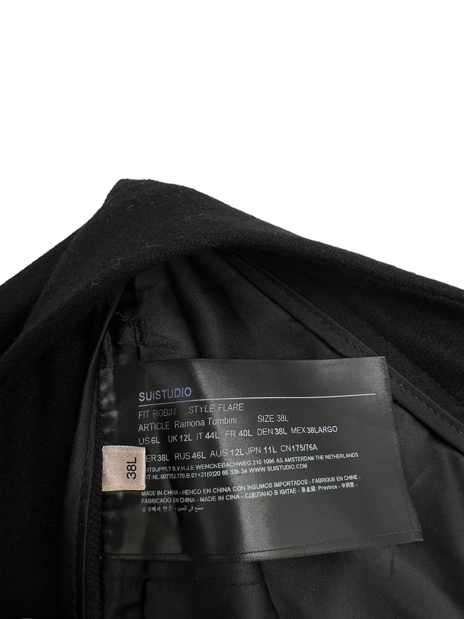 Other Robin Wool Flare Trousers Size EU:38L; UK:12; US:6 - W30 L36 Size 30" / US 8 / IT 44 - 8 Thumbnail