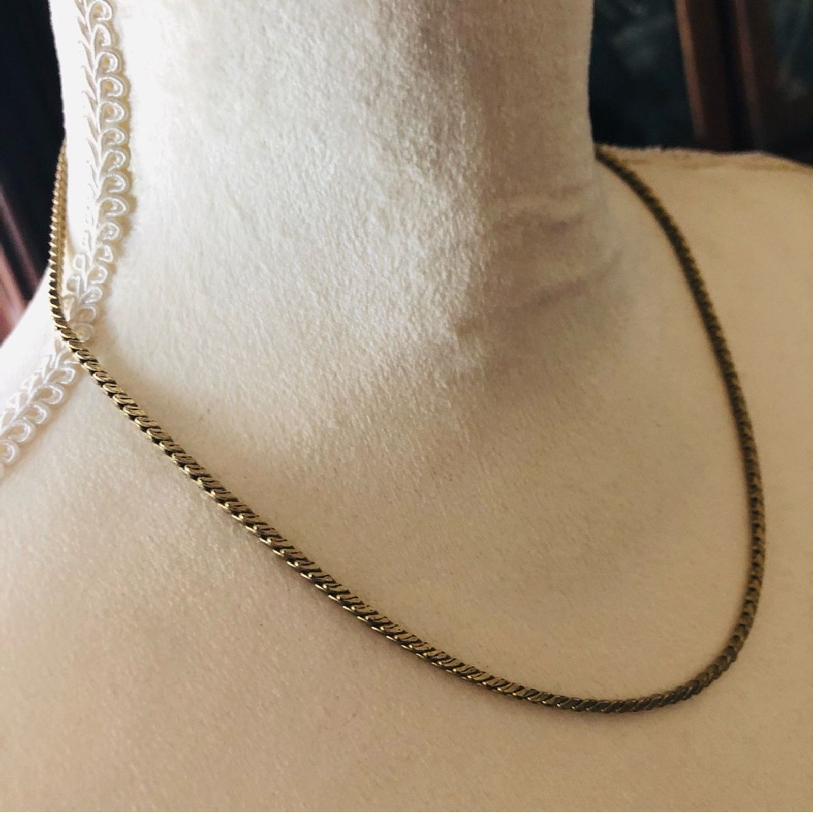 Vintage Vintage 70s gold plated rope chain necklace Size ONE SIZE - 3 Thumbnail