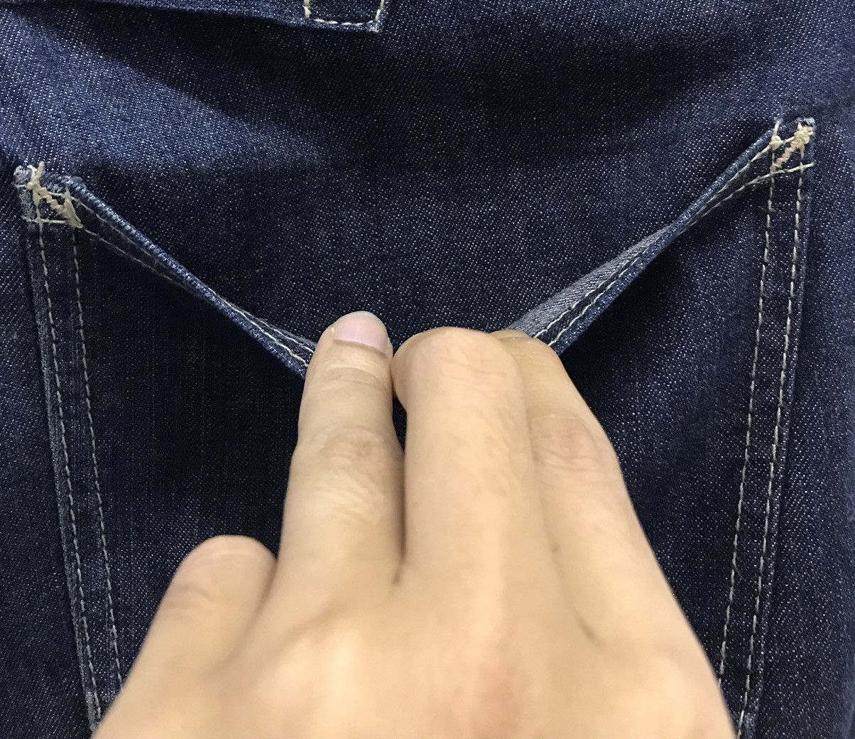 Japanese Brand × Vintage Vintage Back Number Quality Guaranteed Denim Pants Size US 31 - 11 Thumbnail