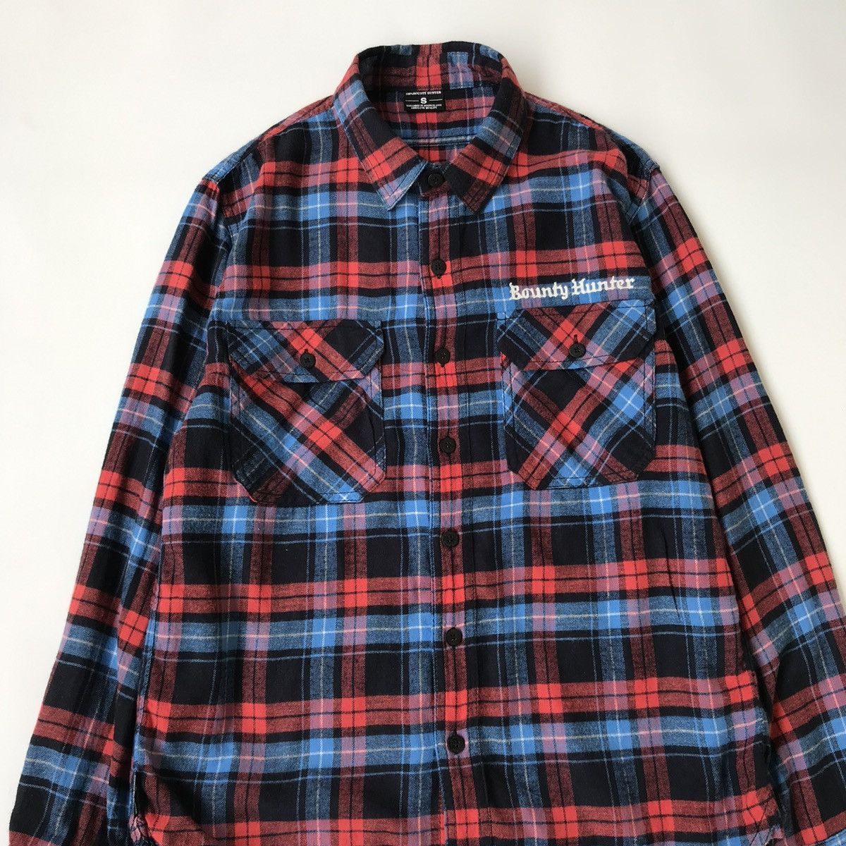 Bounty Hunter × Japanese Brand Bounty Hunter flannel shirt Size US S / EU 44-46 / 1 - 2 Thumbnail