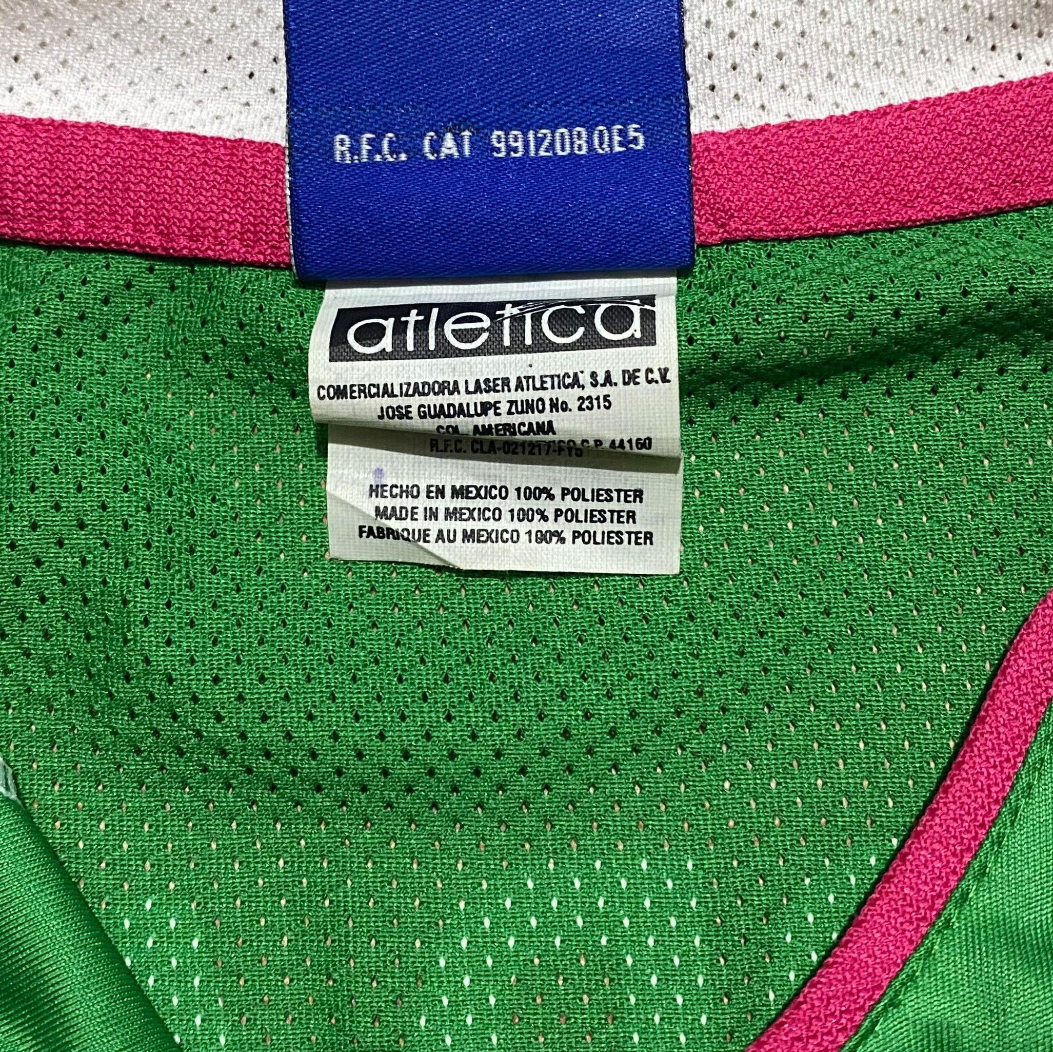 Atletica Mexico Olympic Athen 2004 Home Jersey Omar Bravo Size US M / EU 48-50 / 2 - 6 Thumbnail