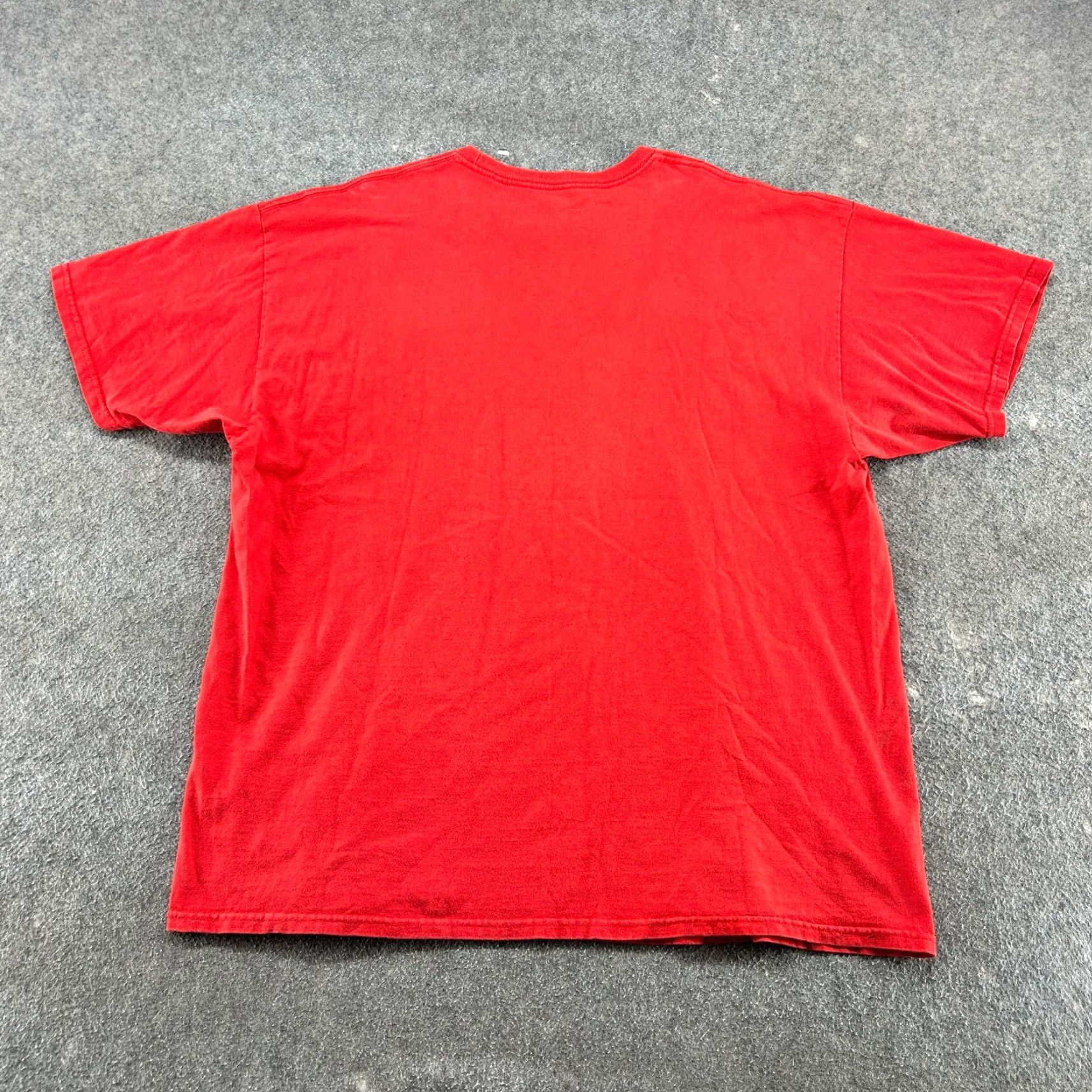 Hurley VINTAGE Hurley Shirt Mens 2XL Red Regular Fit Spellout Cyber Skater Cotton Y2K Size US XXL / EU 58 / 5 - 4 Thumbnail