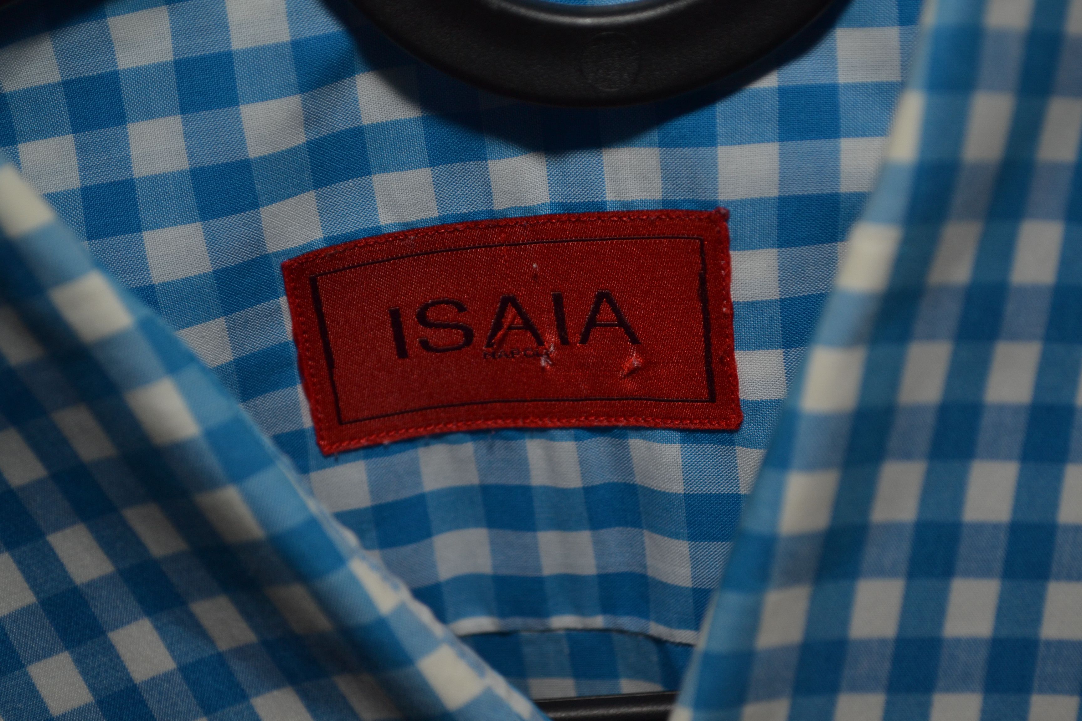Isaia Isaia Napoli Checkered Shirt L Size US L / EU 52-54 / 3 - 3 Thumbnail