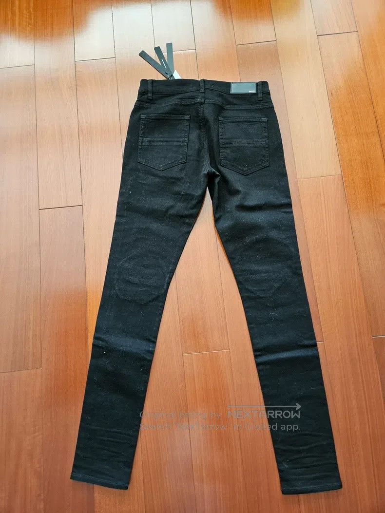 Amiri Amiri Vintage Black and Red Cashew Jeans Size 32 Size US 32 / EU 48 - 2 Thumbnail