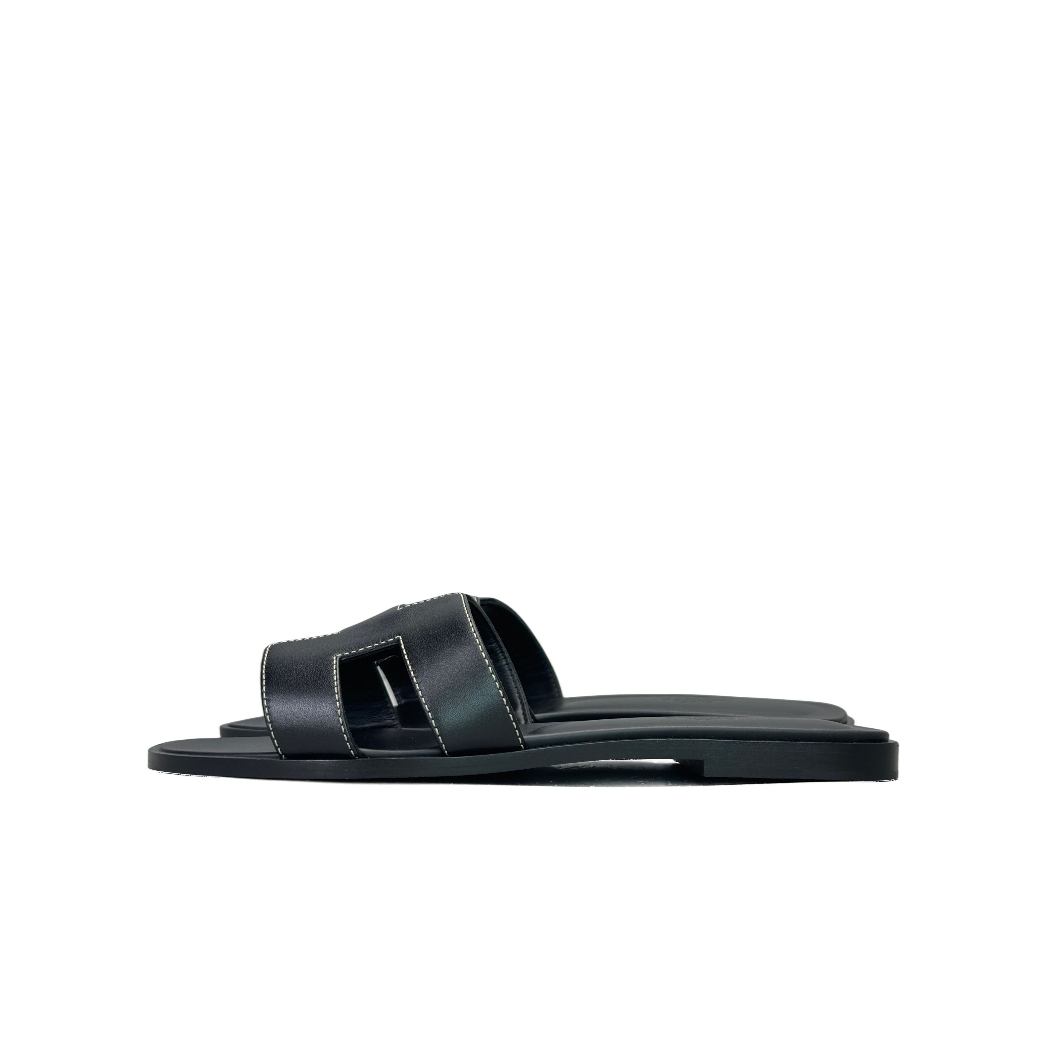 Hermes Hermes Oran Leather Sandals Size 39 Size US 9 / IT 39 - 1 Thumbnail