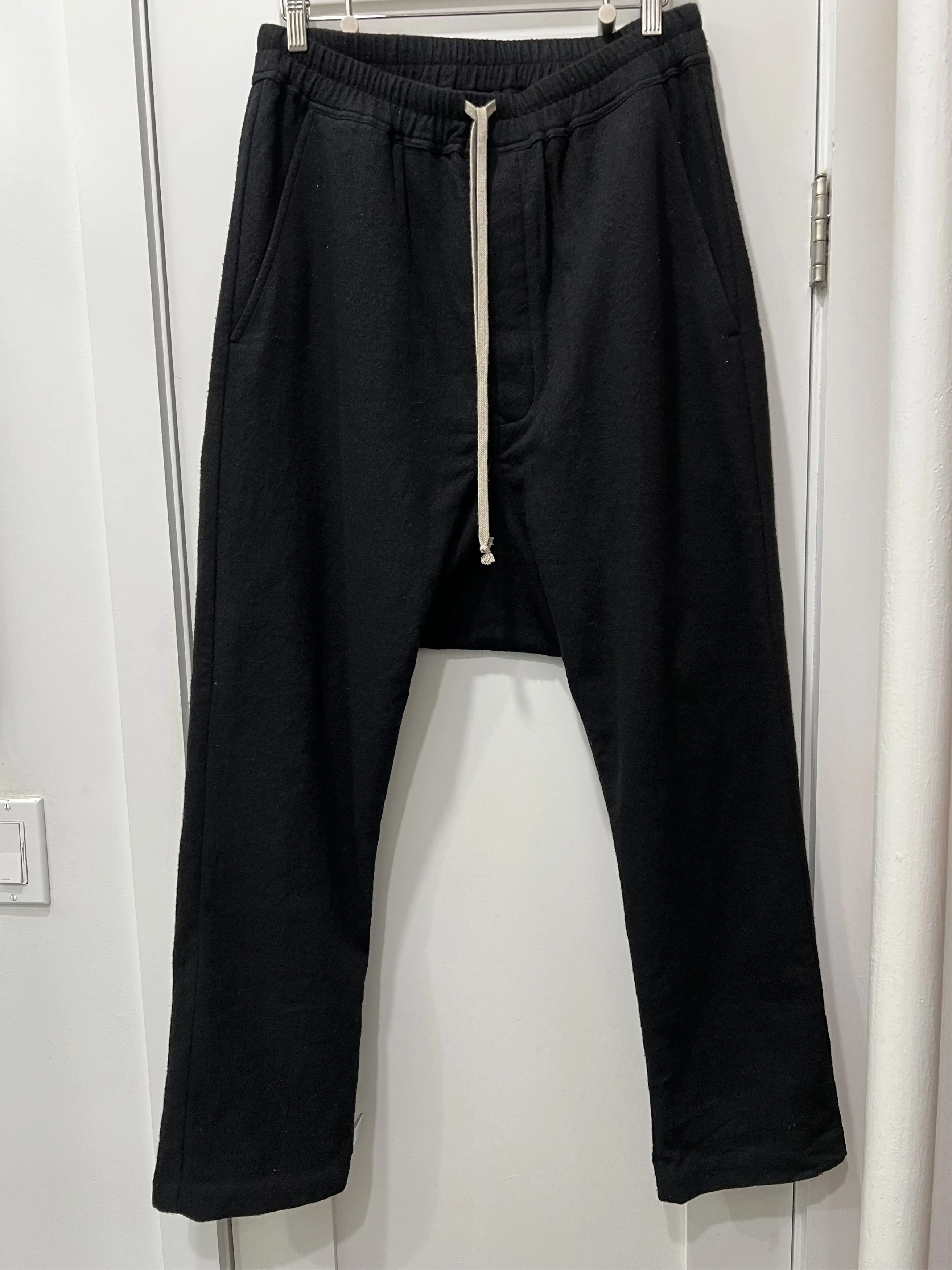 Rick Owens FW20 'PERFORMA' DRAWSTRING ASTAIRES PANT IN DARK DUST