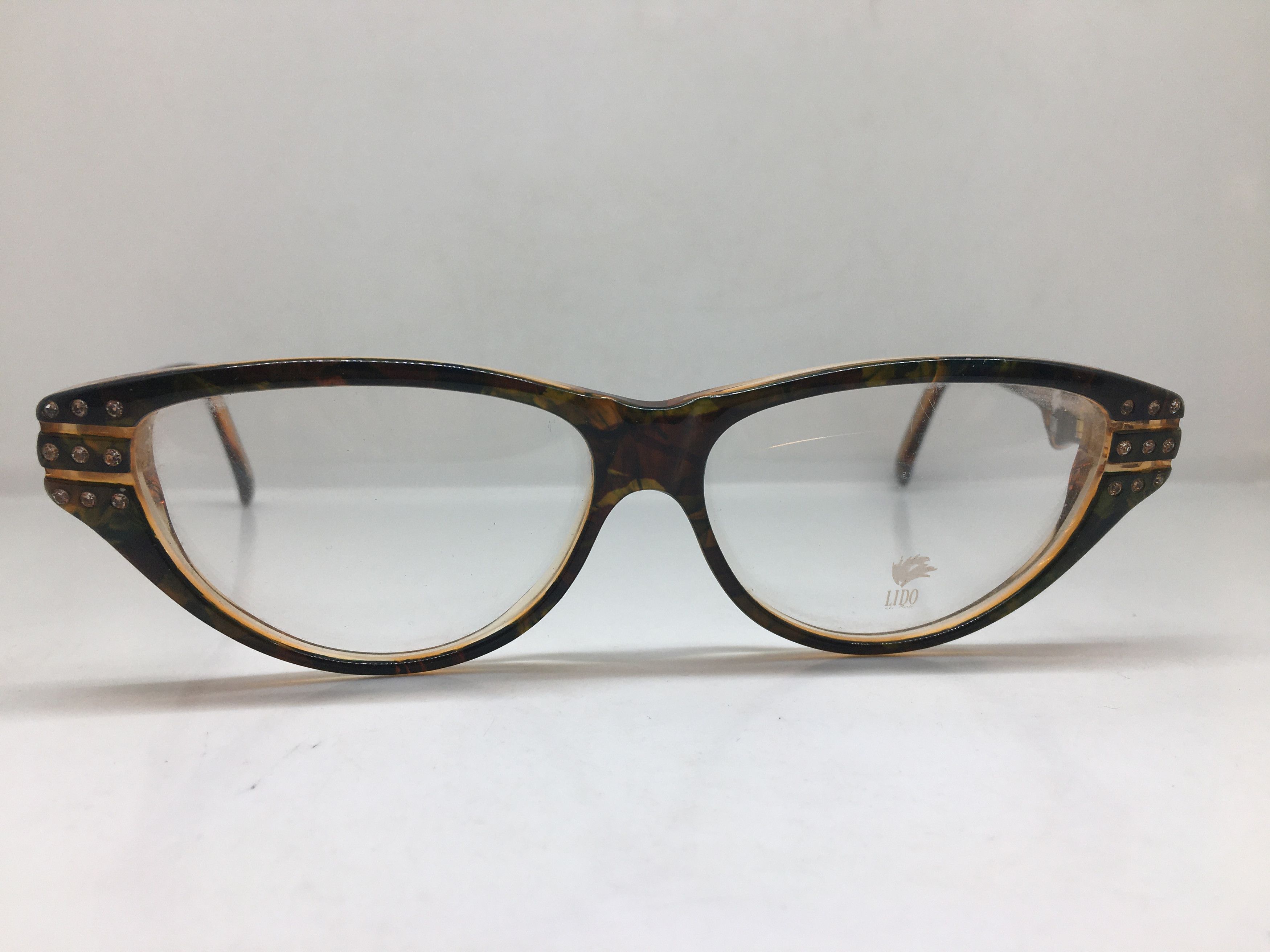 Vintage Vintage Lido Delphes Diva Eyeglasses Frame France Size ONE SIZE - 2 Thumbnail
