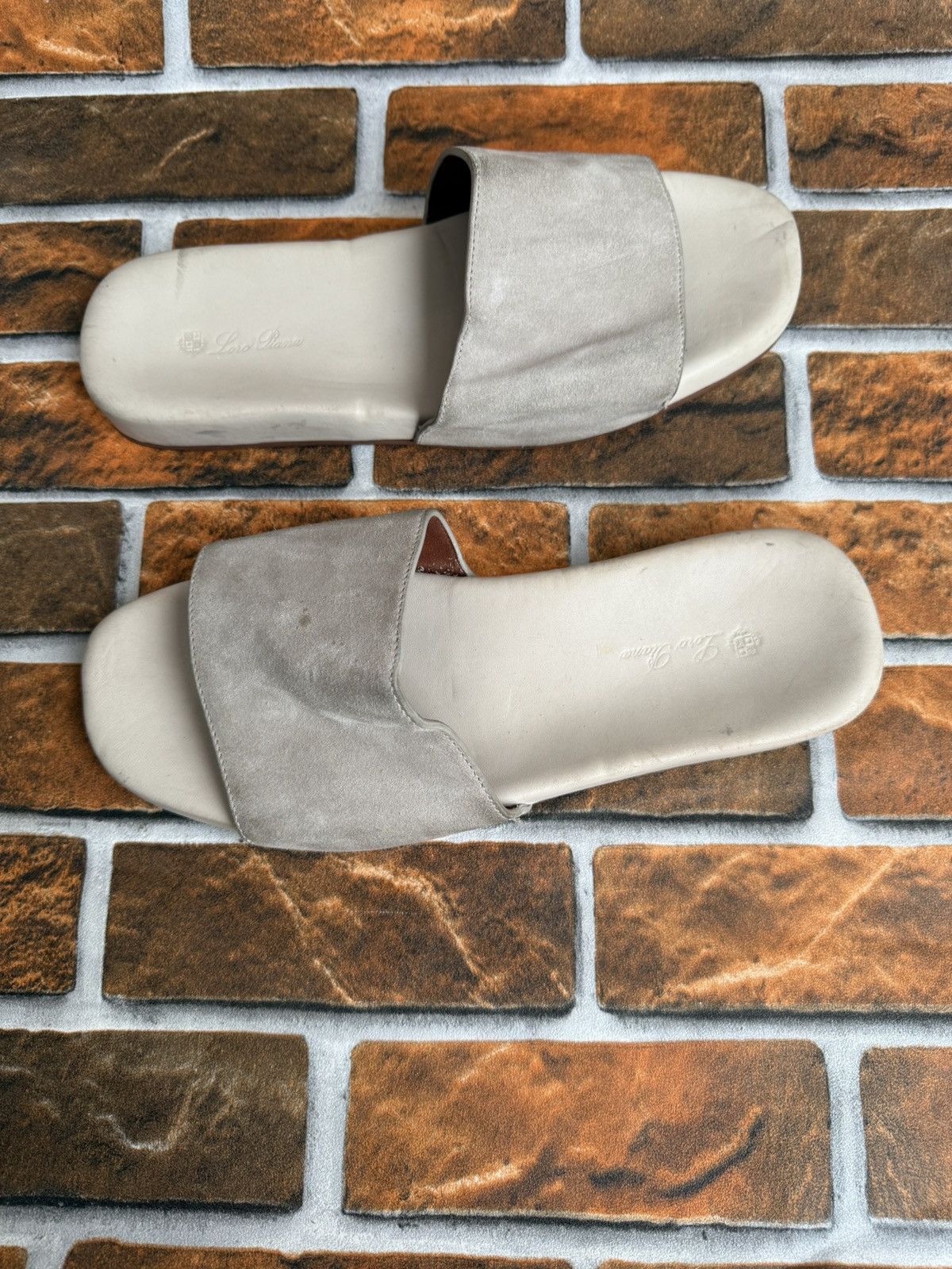 Loro Piana Suede Lp Sandals Size US 10 / EU 43 - 5 Thumbnail
