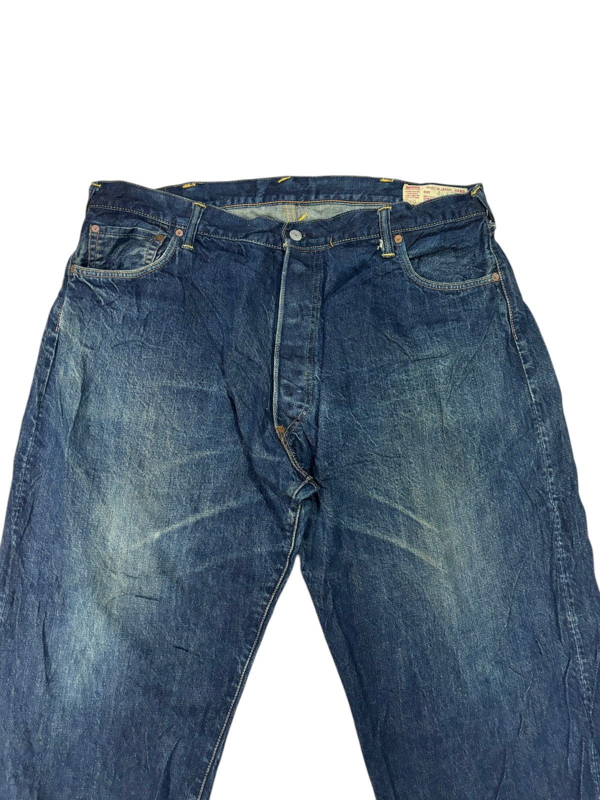 Evisu EVISU DAICOCK SELVEDGE JEANS VINTAGE SIZE 40 Size US 40 / EU 56 - 10 Thumbnail