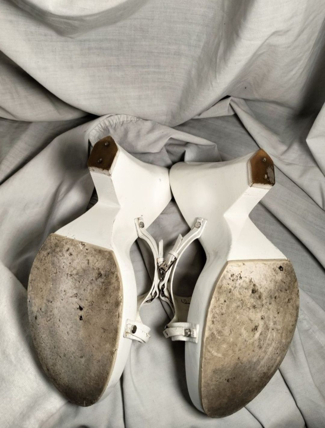 Dior DIOR GALLIANO 2003 Bondage Vintage Heels Mules Size US 10 / IT 40 - 4 Thumbnail